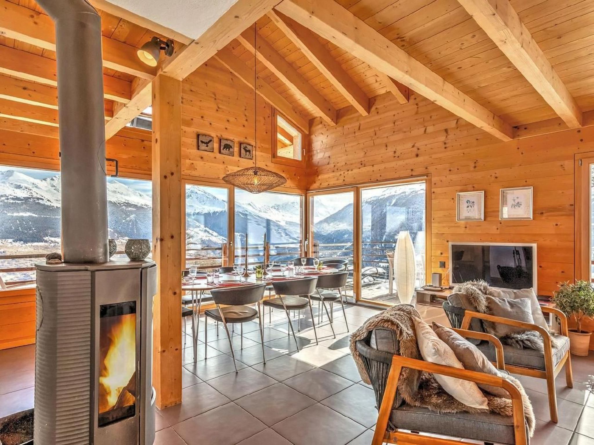 Chalet sur Piste - Dedans