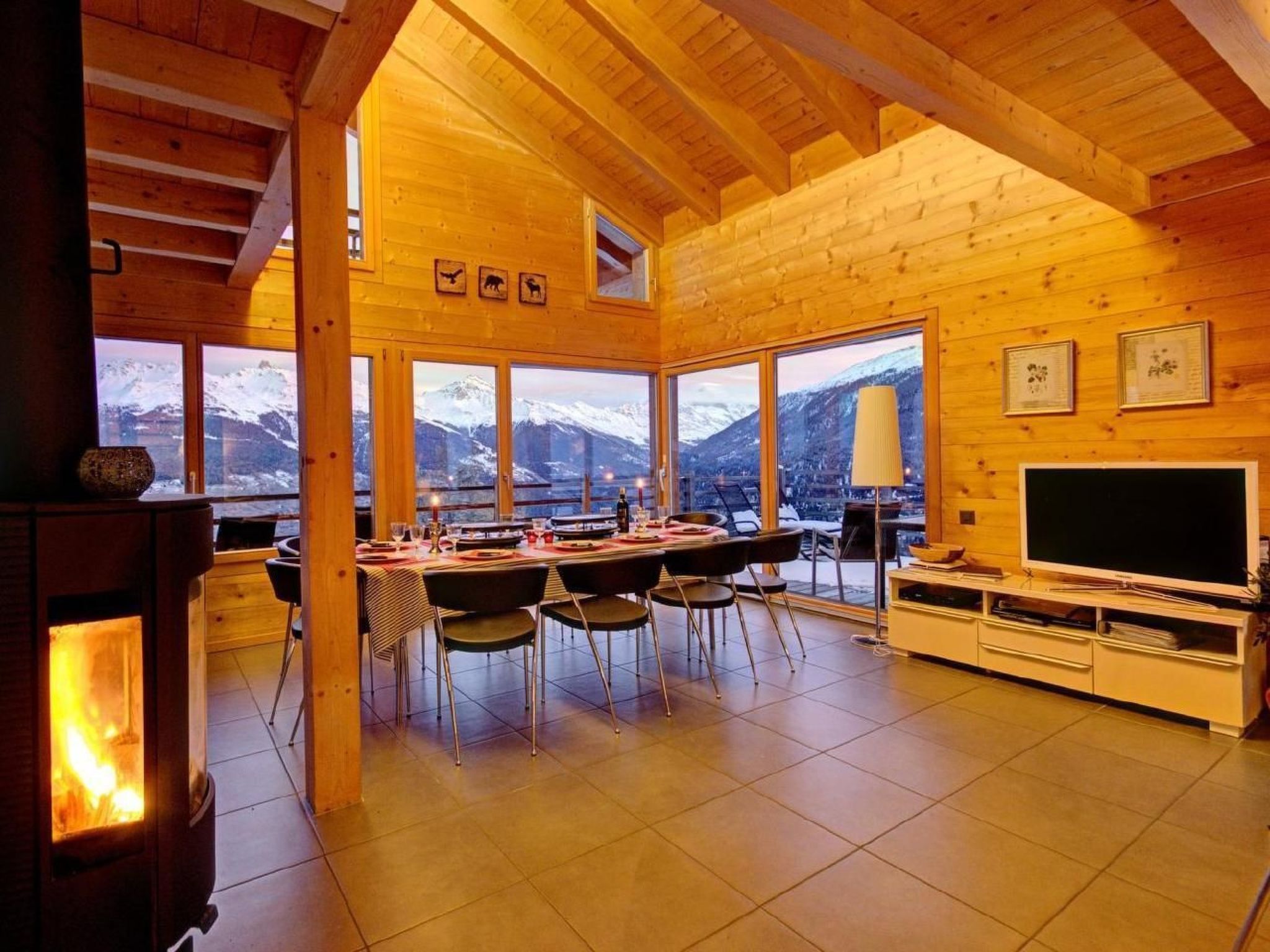 Chalet sur Piste - Dedans