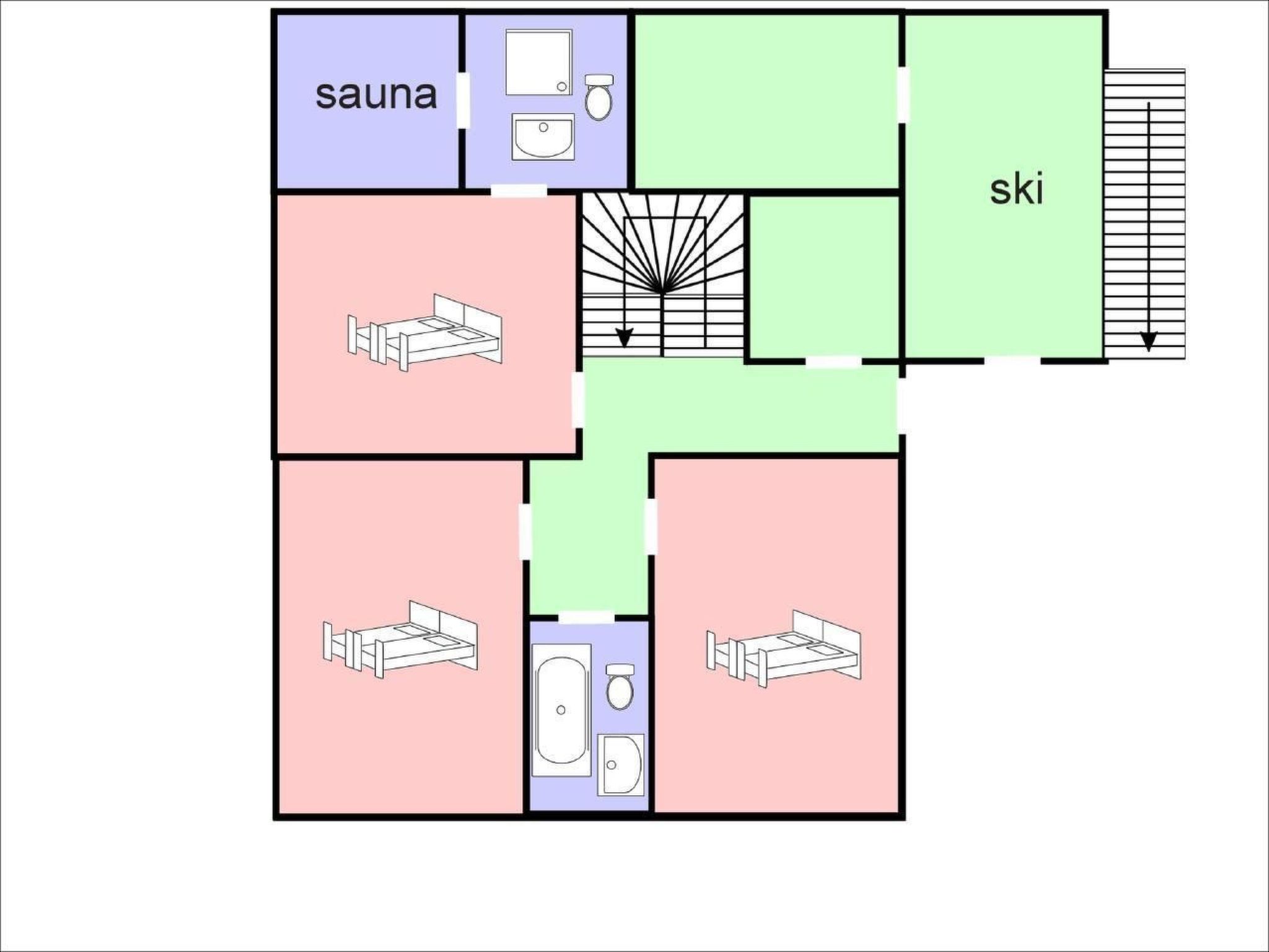 Chalet sur Piste - Dedans