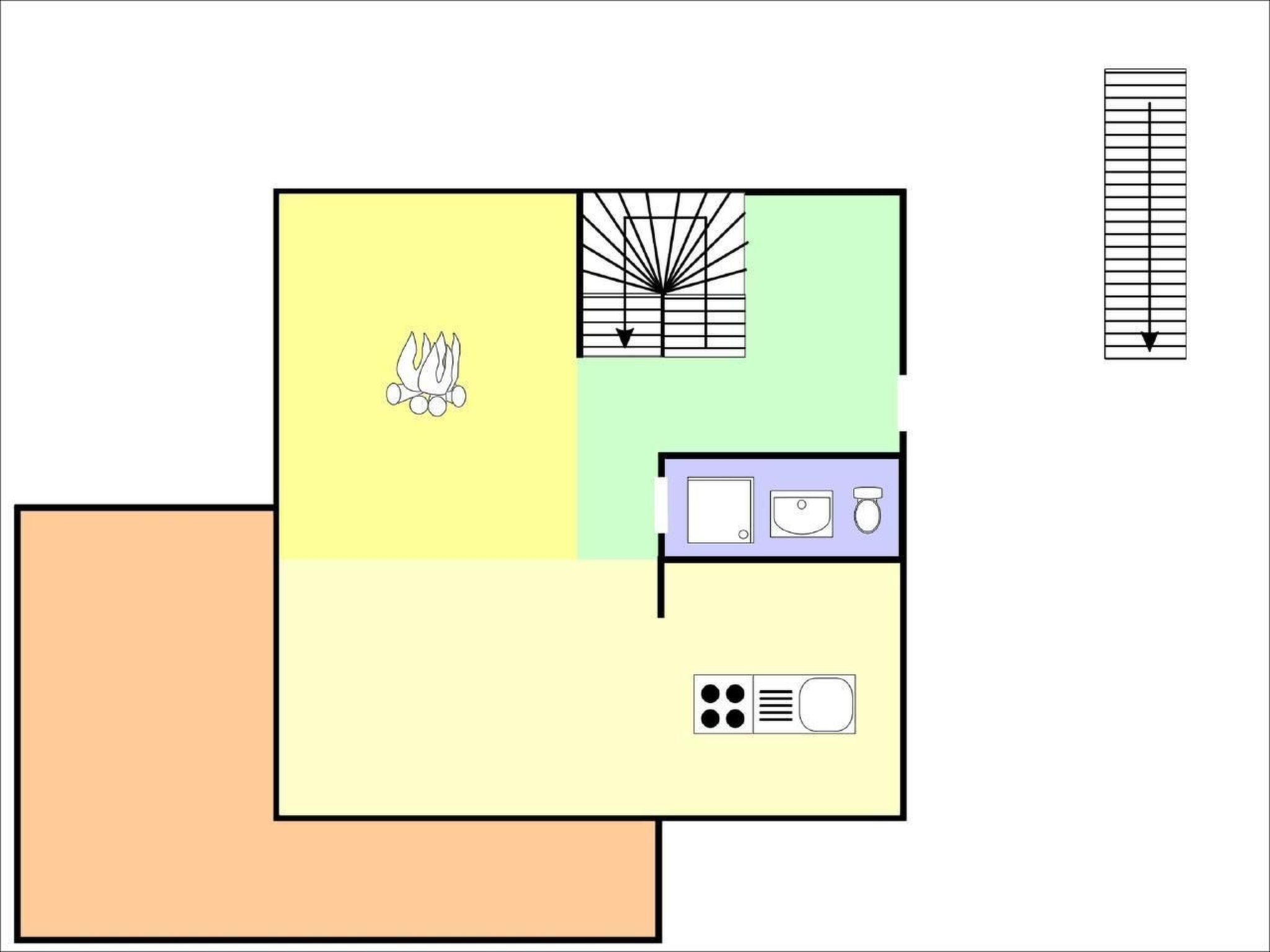 Chalet sur Piste - Dedans
