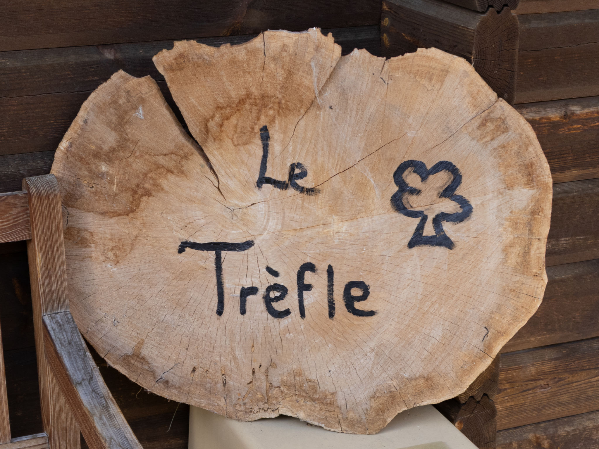 Chalet Le Trèfle - Buiten
