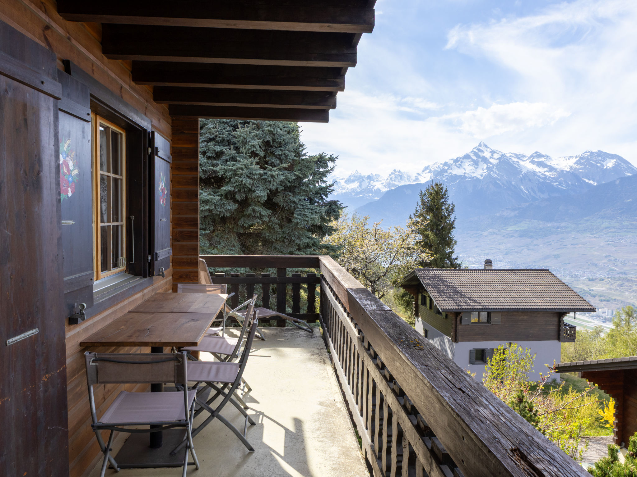 Chalet Le Trèfle - Buiten