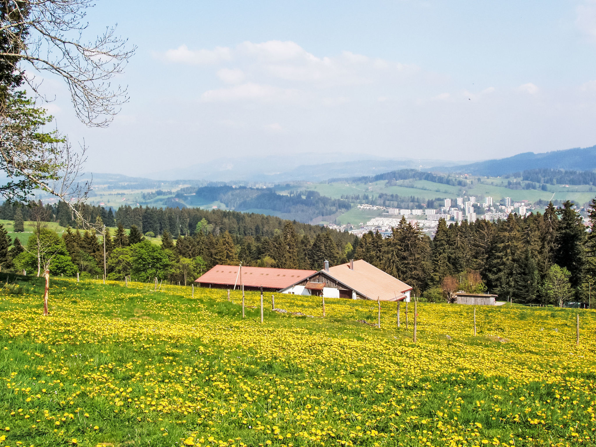 La ferme du sommet de Pouillerel