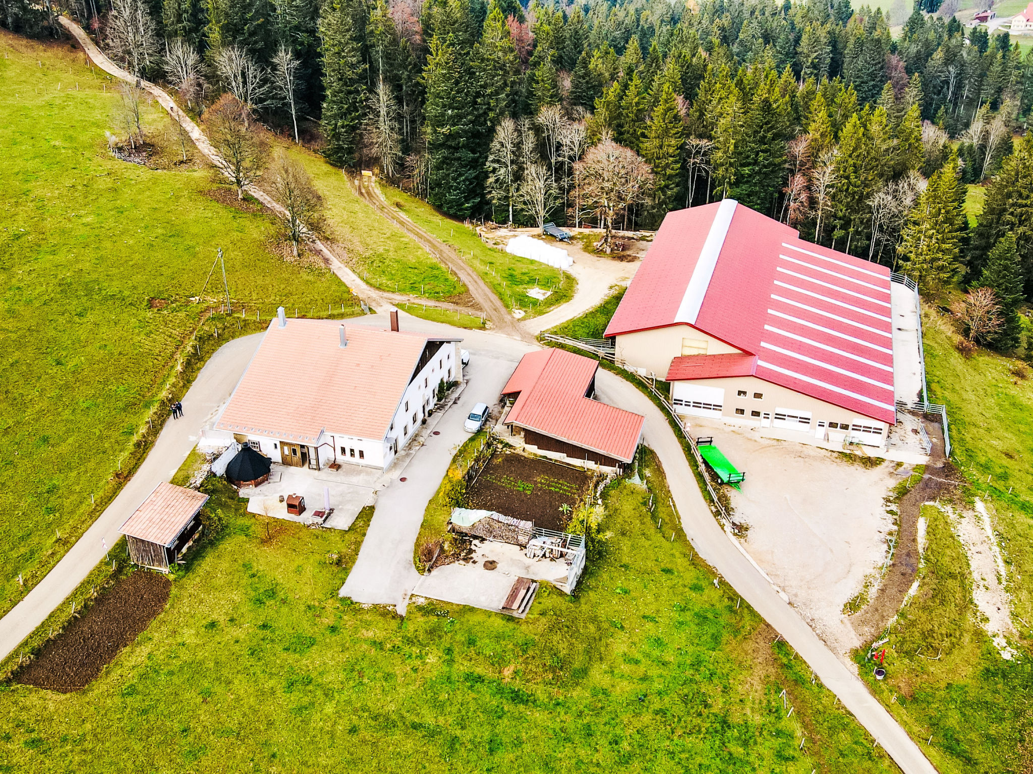 La ferme du sommet de Pouillerel
