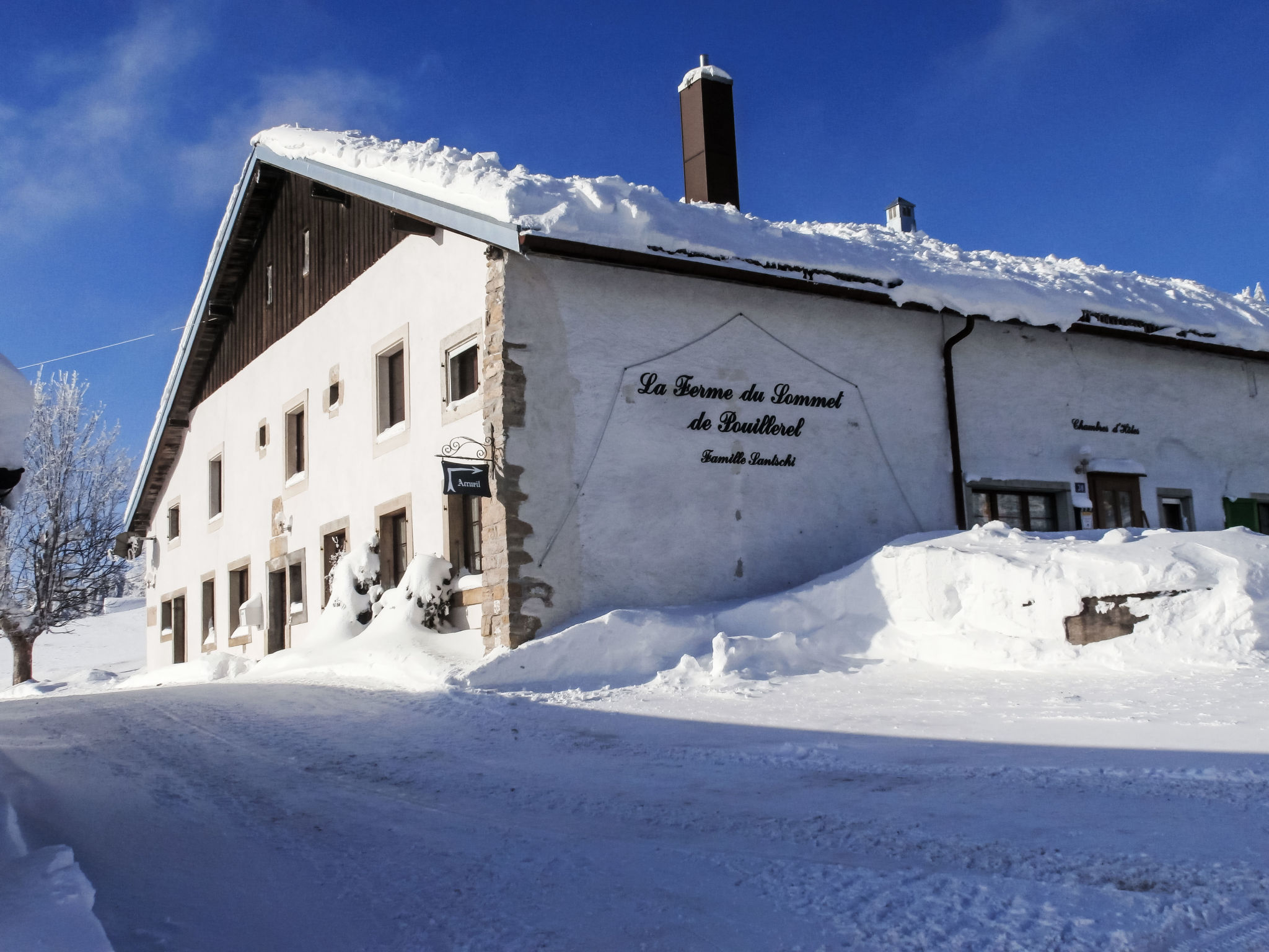 La ferme du sommet de Pouillerel