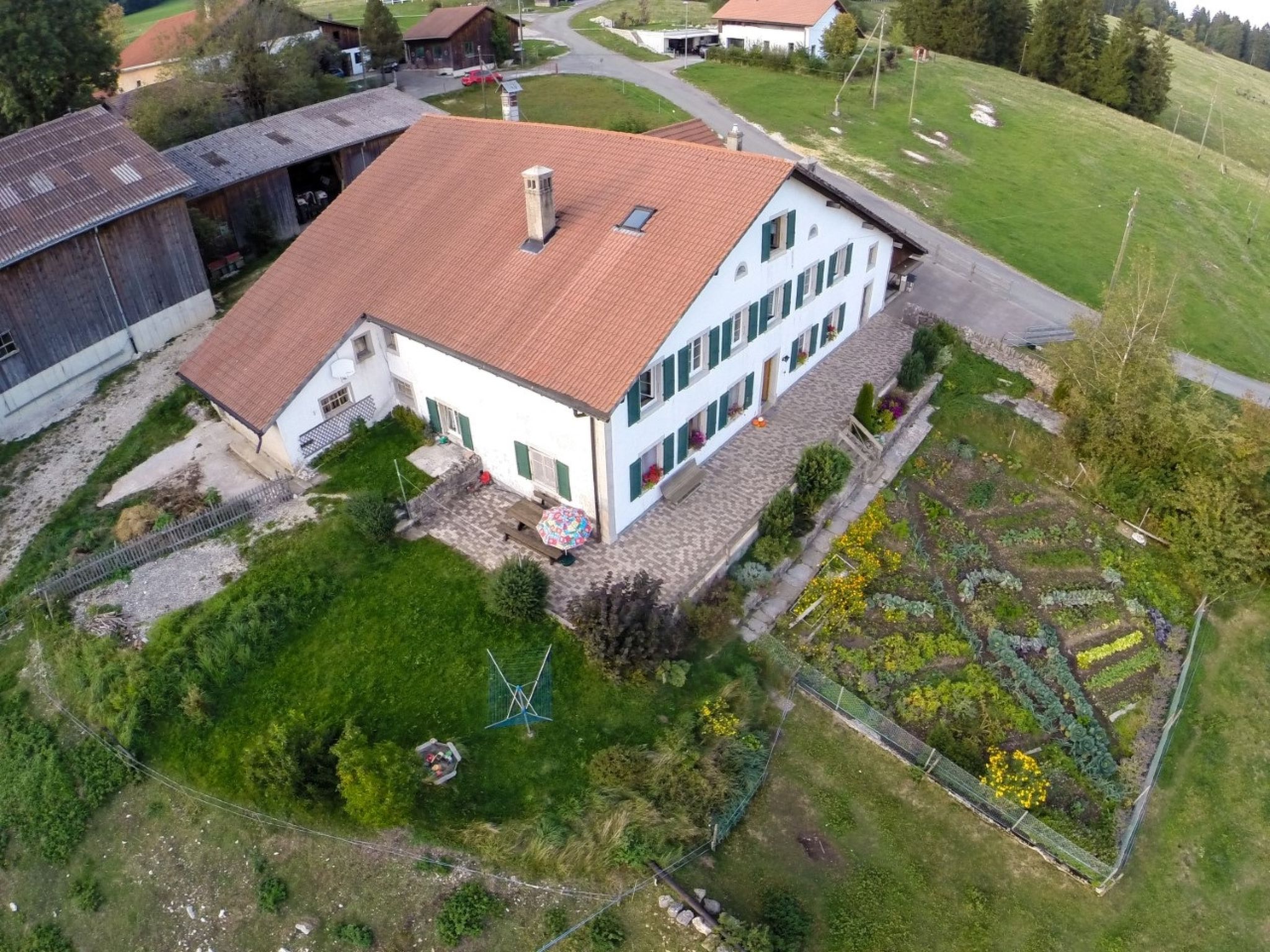 Gîte - Ferme O'Clés, (Le Cerneux-Veusil), - Buiten