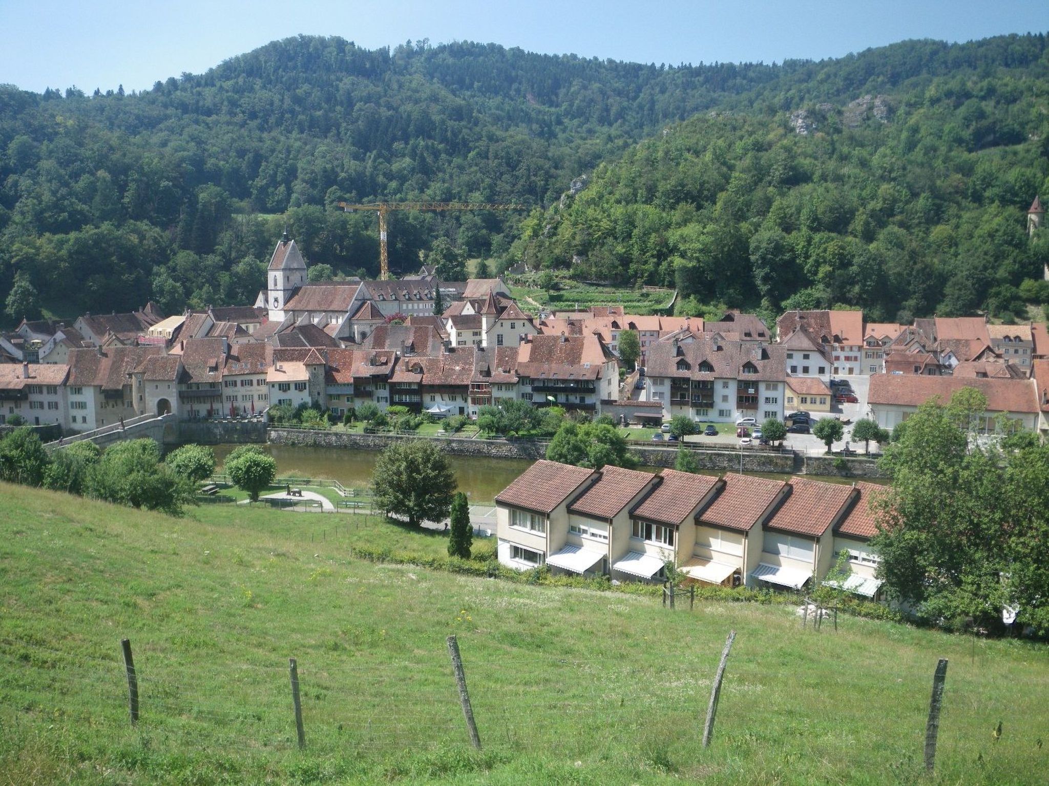 Appartements - Centre NatUrsanne, (St-Ursanne), - Buiten