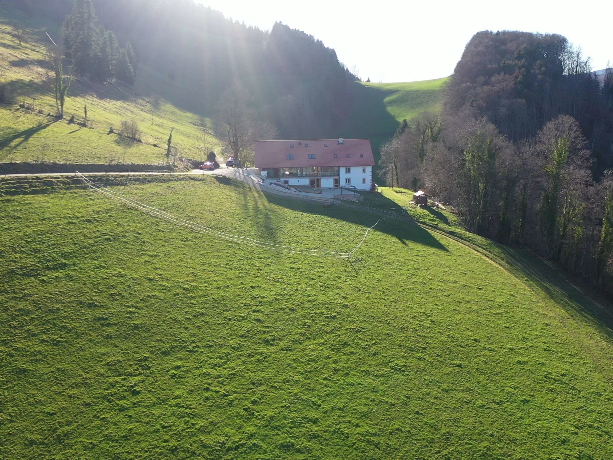 Appartements - Ferme La Joux-Chaupe, (St-Ursanne), - Buiten