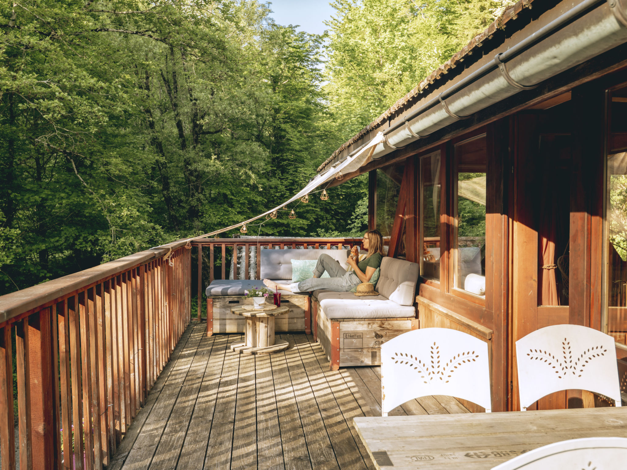 Eco-chalet Bel Oiseau, (St-Ursanne), - Outside