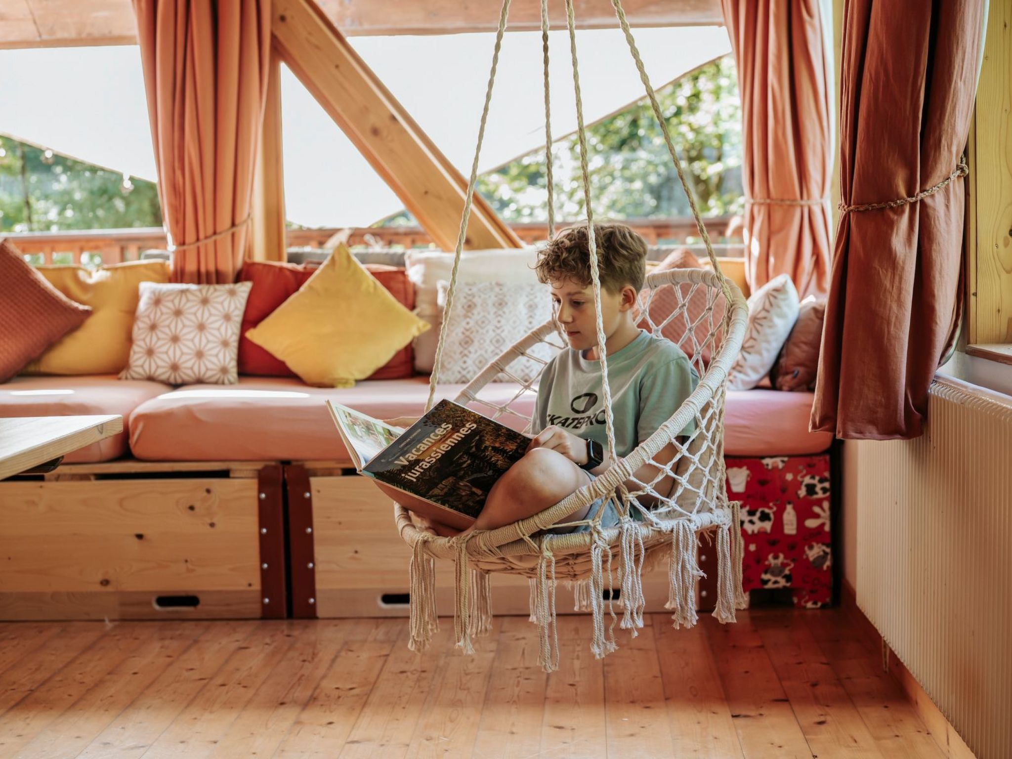 Eco-chalet Bel Oiseau, (St-Ursanne), - Binnen