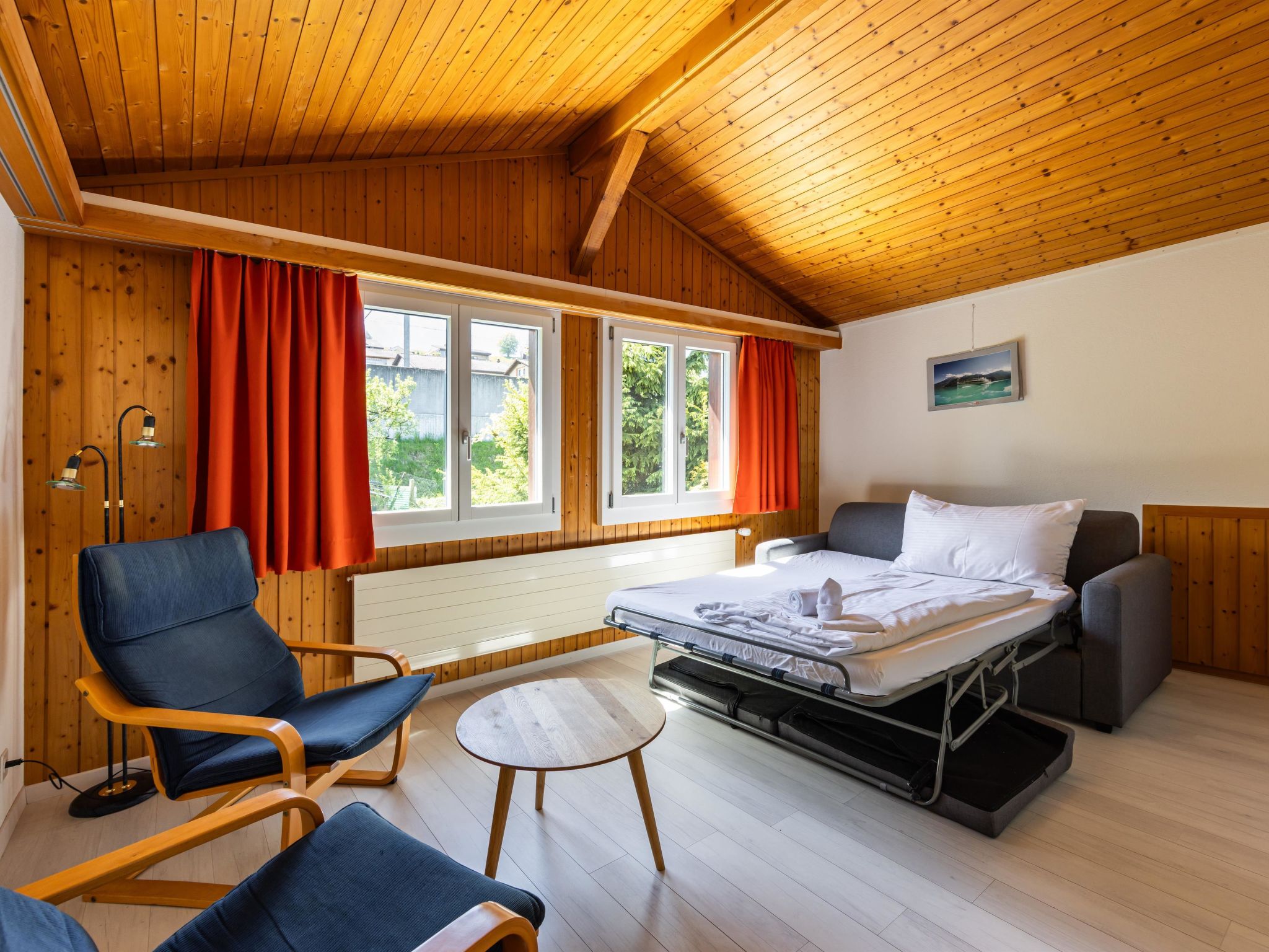 Hauswurz: Licht appartement voor 6 personen aan het meer van Thun - foto 13