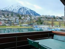 Vakantie aan het Meer van Thun: 2.5-kamer flat met spectaculair uitzicht in Spiez - thumbnail 3
