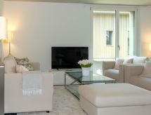 Modern appartement met adembenemend uitzicht op kasteel Spiez en het meer - thumbnail 1
