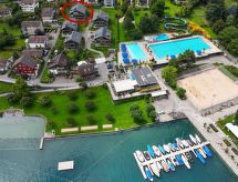 Modern appartement met adembenemend uitzicht op kasteel Spiez en het meer - thumbnail 6