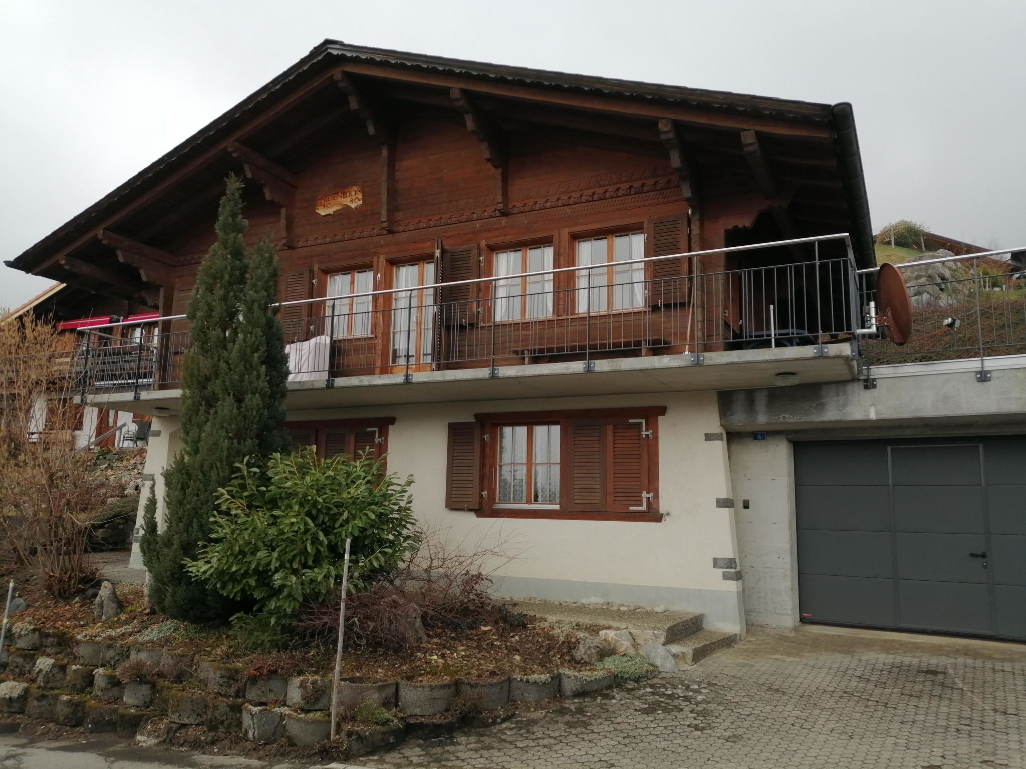 Chalet Niesenblick Appartement/Fewo, Bad, WC, 2 Schlafräume 3-Zimmerwohnung