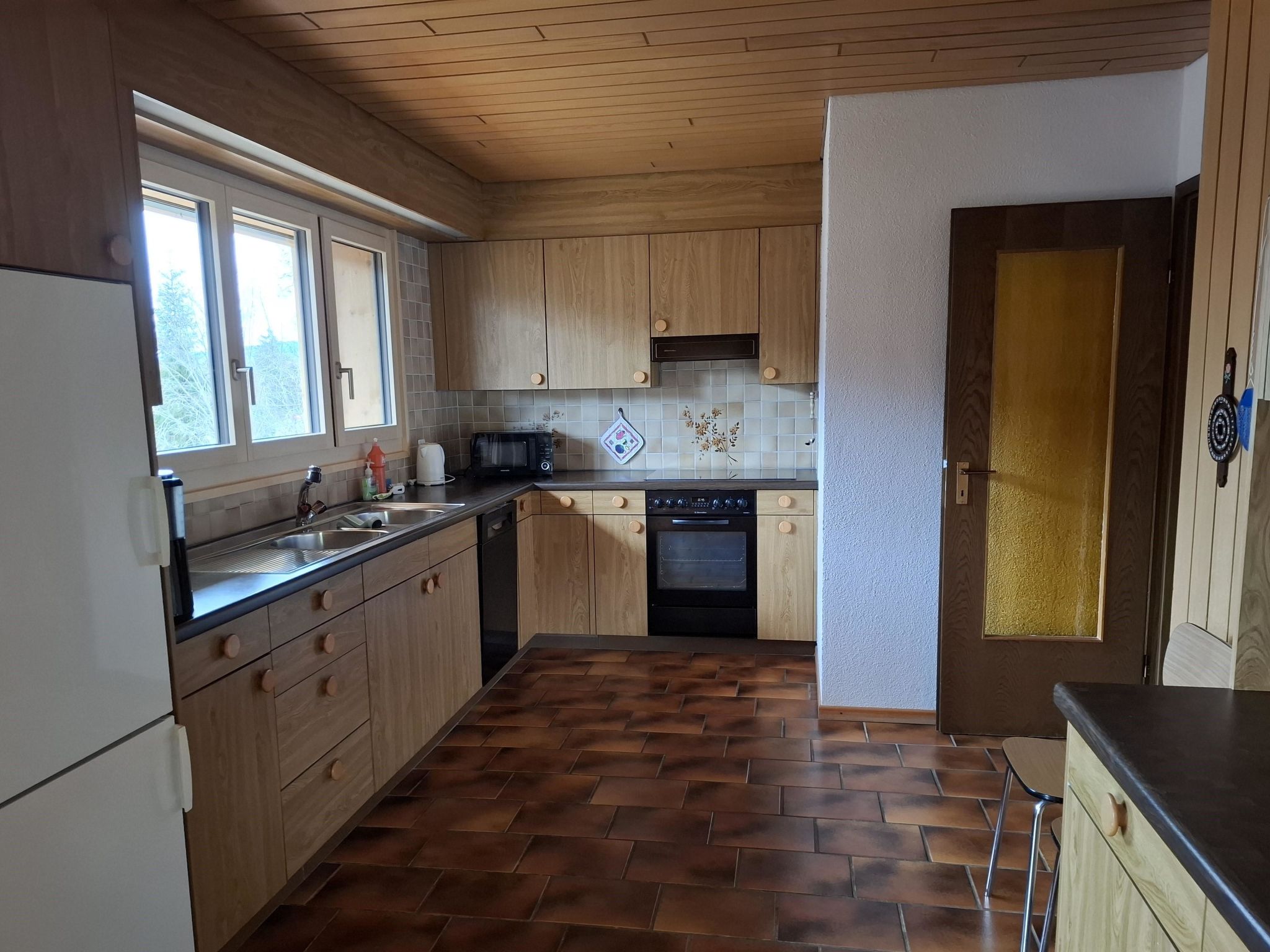 Chalet Wenger Appartement/Fewo, Dusche und Bad, WC, Balkon - Inside