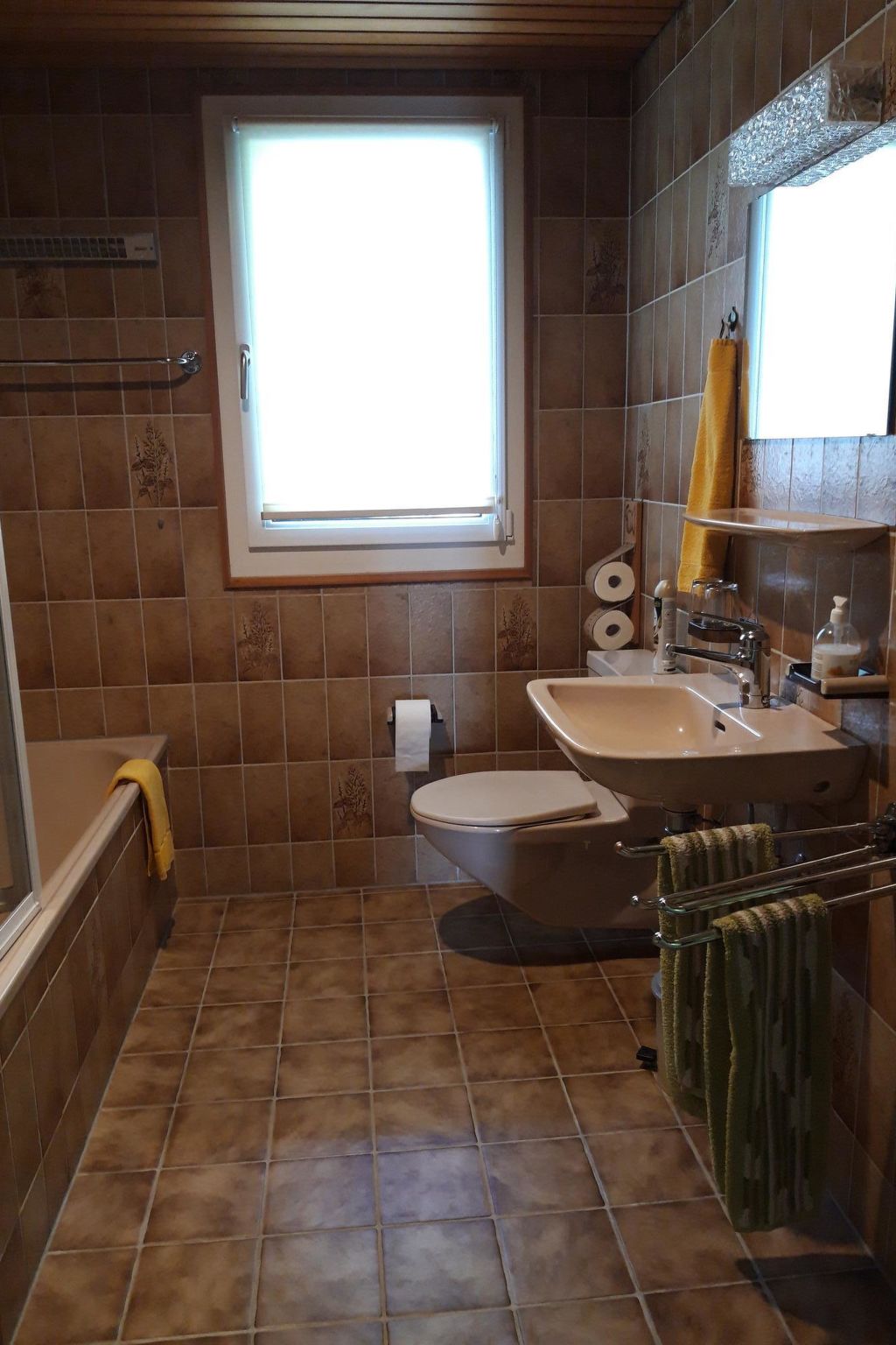Chalet Wenger Appartement/Fewo, Dusche und Bad, WC, Balkon - Inside