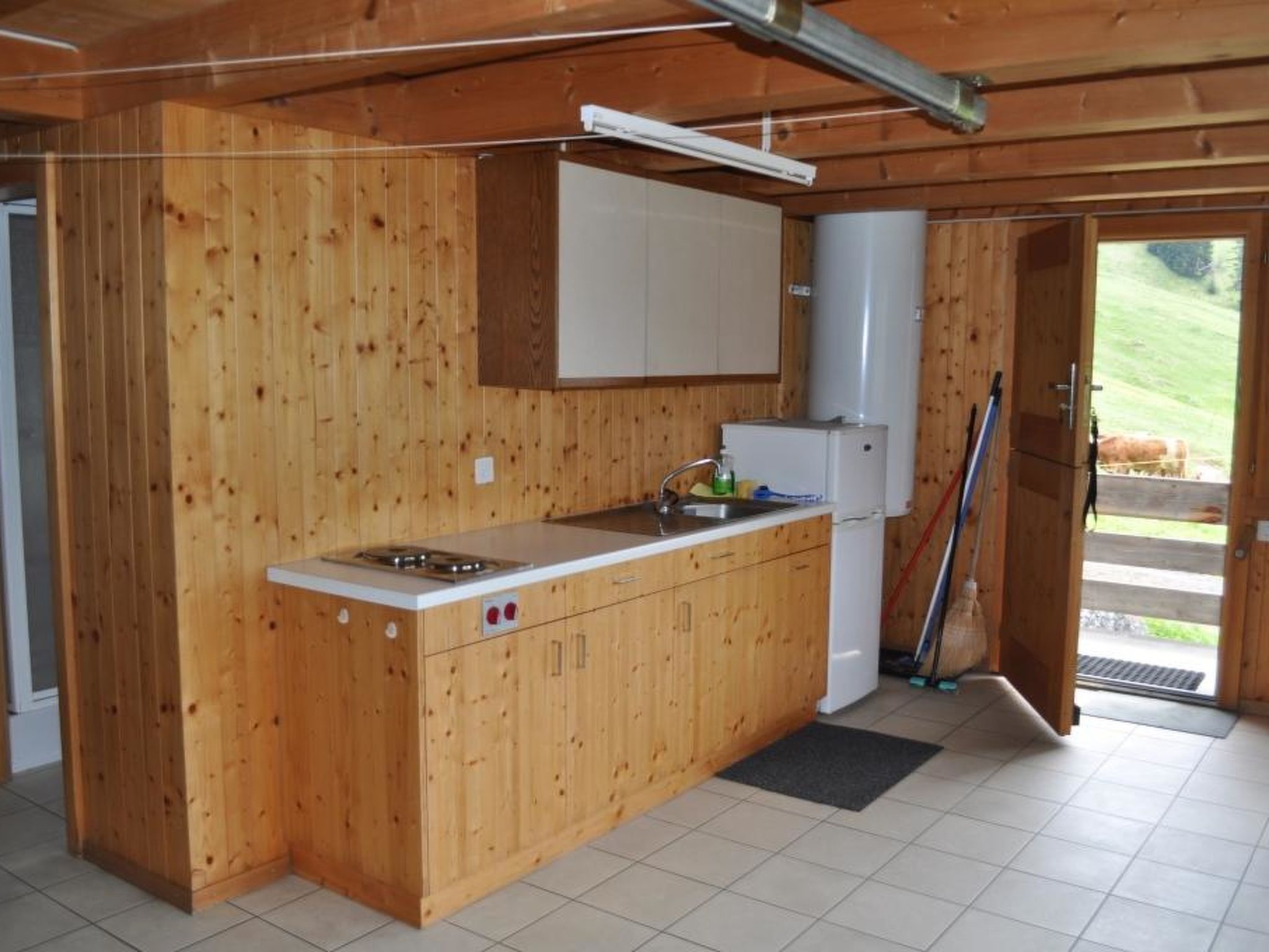 Sennhütte Gibeli Hütte, Bad, WC, 4 oder mehr Schlafräume Sennhütte - Inside