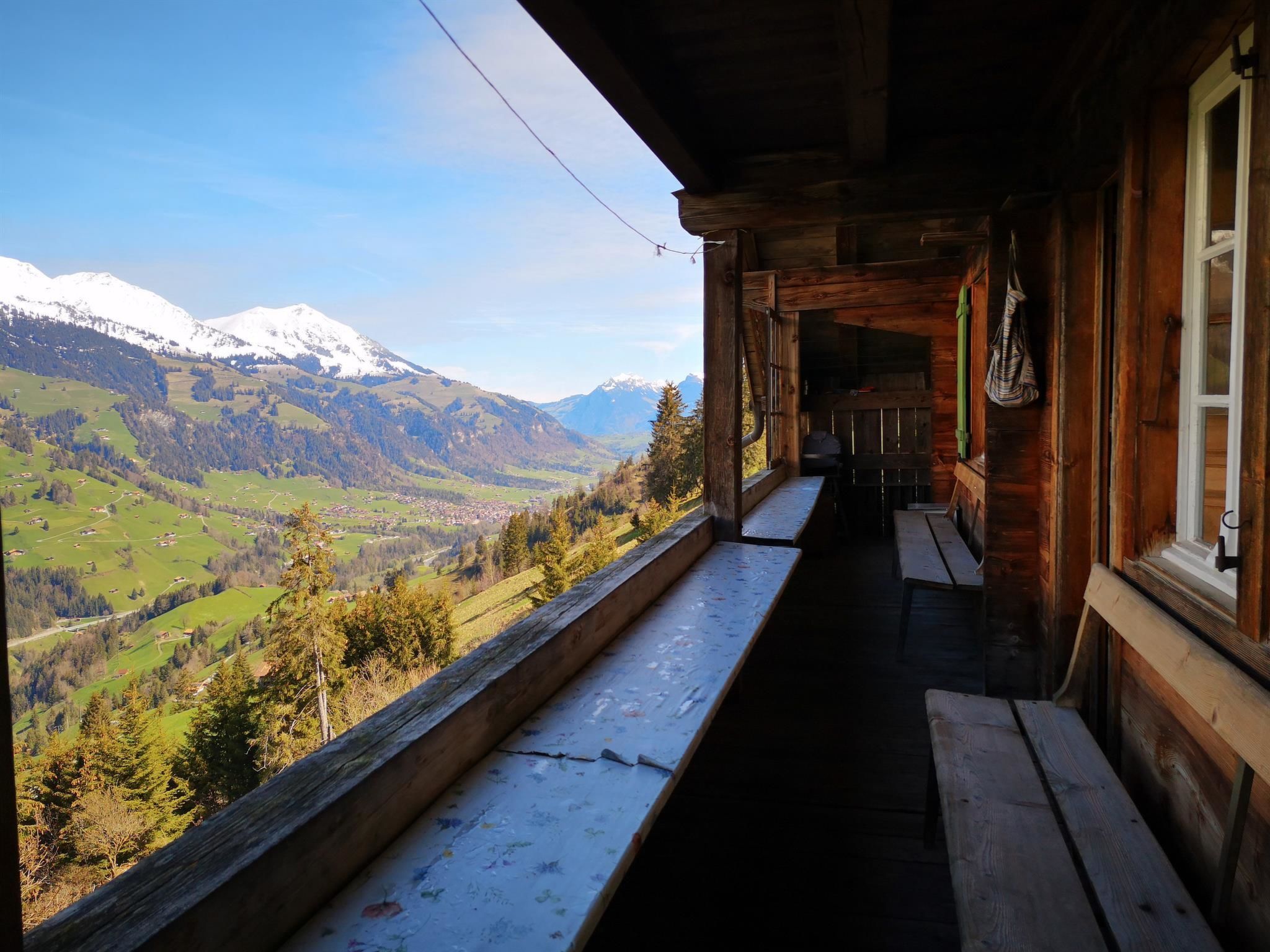 Weidhütte Wegscheide Hütte, Dusche, WC, 3 Schlafräume Wohnung 1. Stock - Draußen