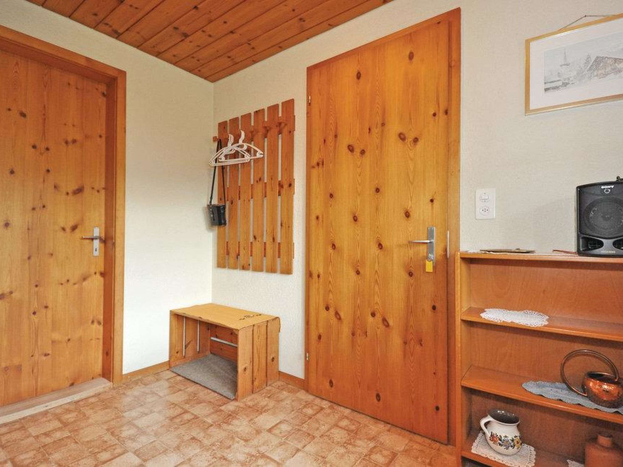 Chalet Bodenweg Appartement/Fewo, Bad, WC, 1 Schlafraum 1-Zimmerwohnung