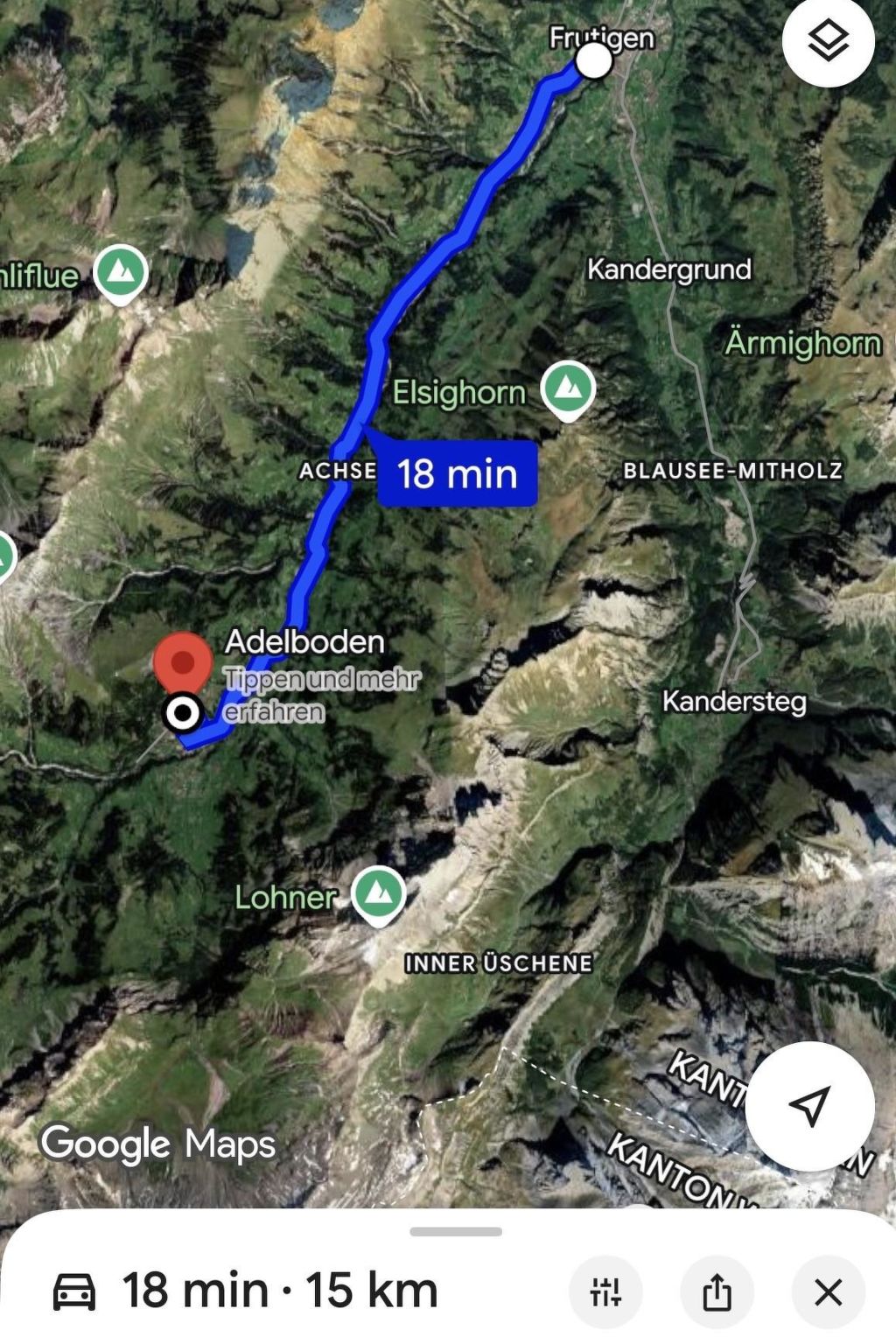 Valley Appartement-Binnen