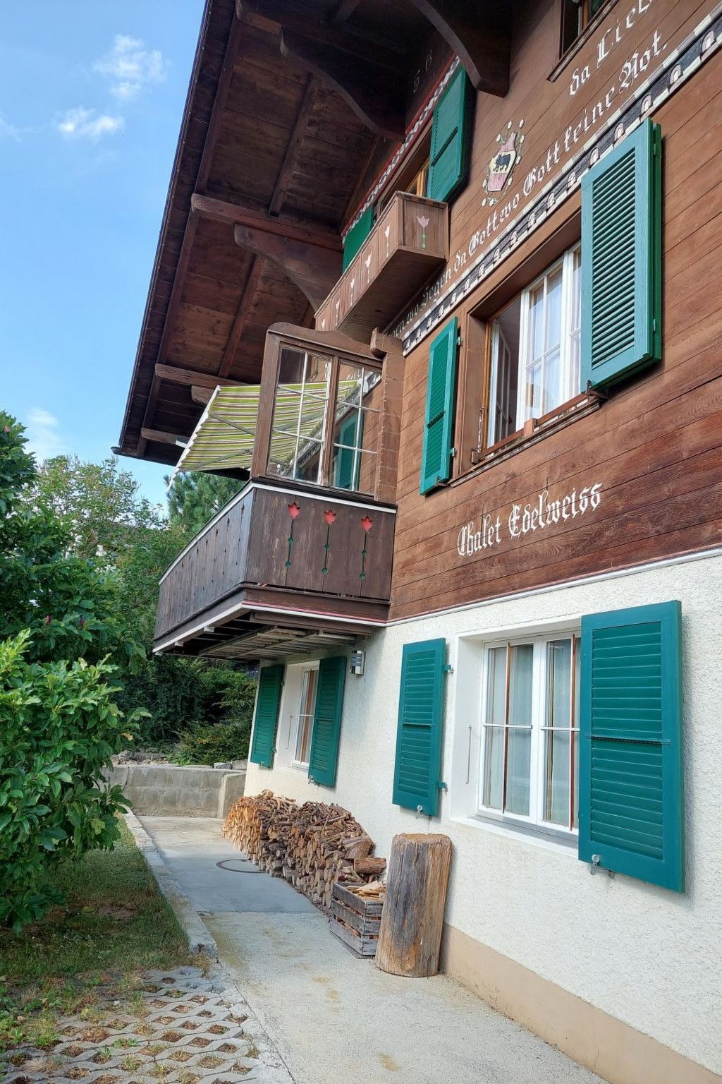 Chalet Edelweiss Appartement/Fewo, Dusche, WC, 2 Schlafräume 3-Zimmerwohnung - Image-tags.info