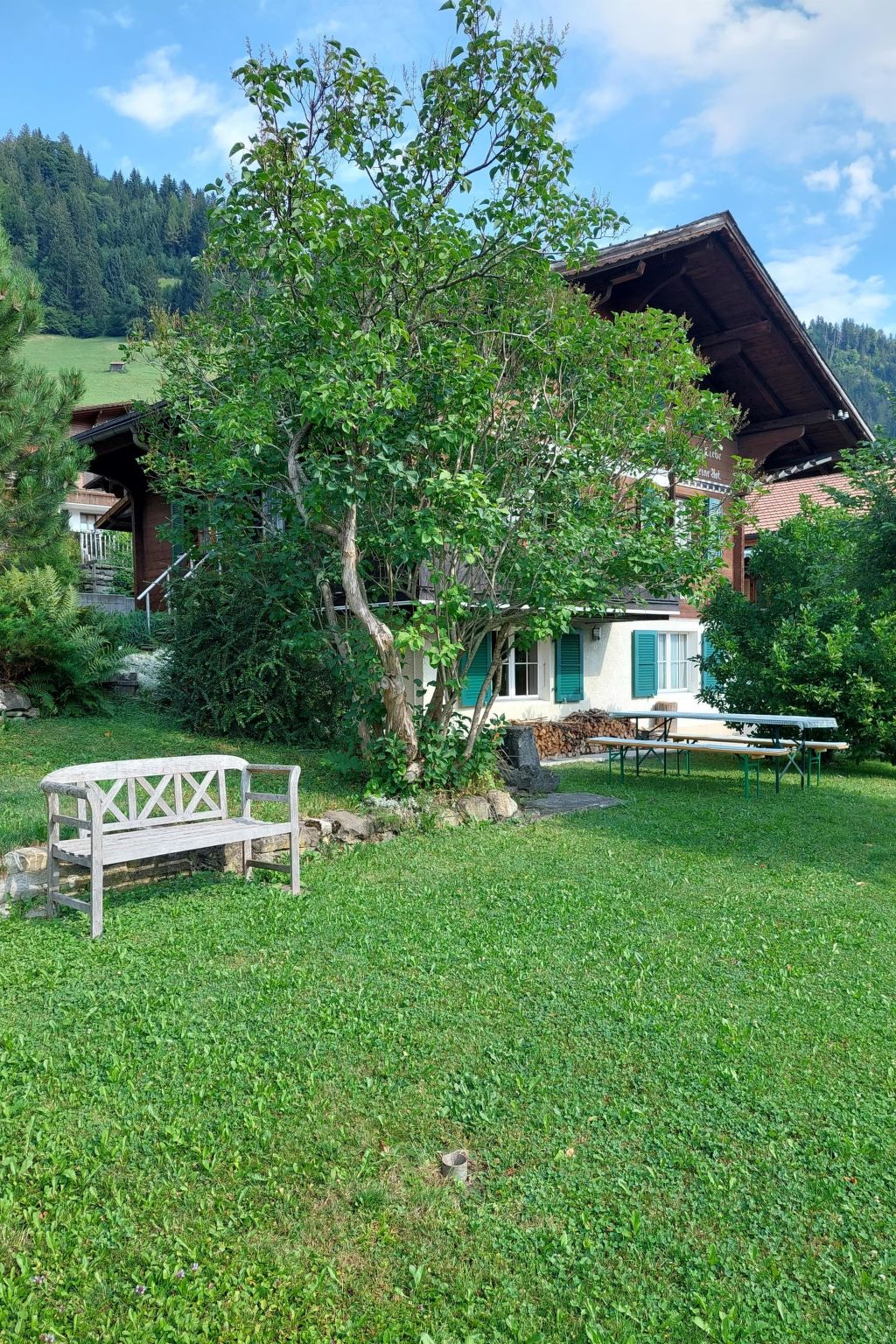 Chalet Edelweiss Appartement/Fewo, Dusche, WC, 2 Schlafräume 3-Zimmerwohnung