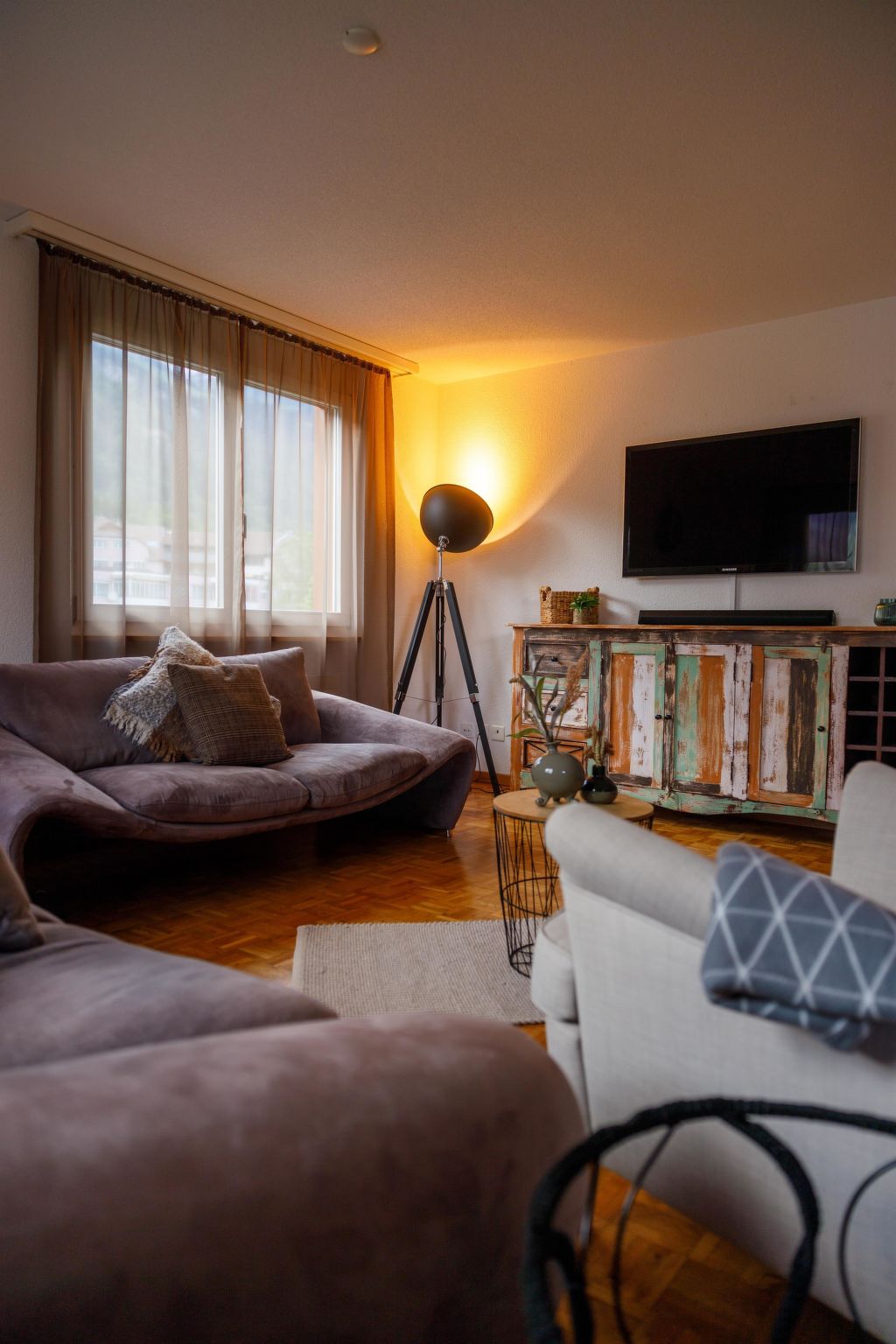 Mountain View Appartement/Fewo, Dusche, WC, 3 Schlafräume 4.5 Zimmer-Wohnung