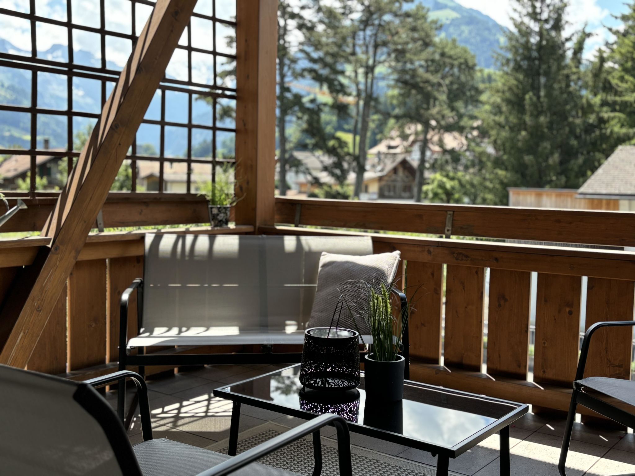 Mountain View Appartement/Fewo, Dusche, WC, 3 Schlafräume 4.5 Zimmer-Wohnung - Buiten