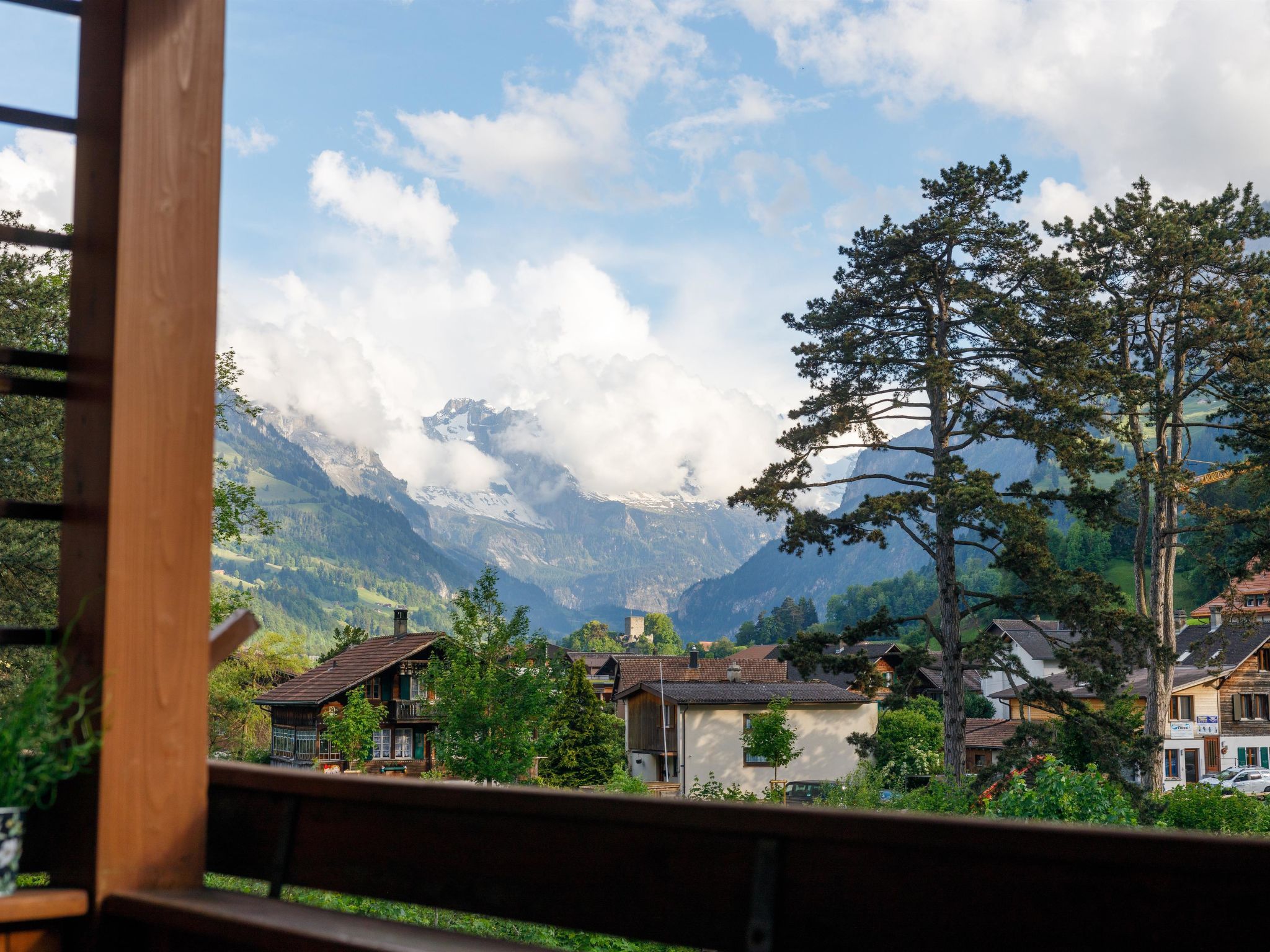 Mountain View Appartement/Fewo, Dusche, WC, 3 Schlafräume 4.5 Zimmer-Wohnung