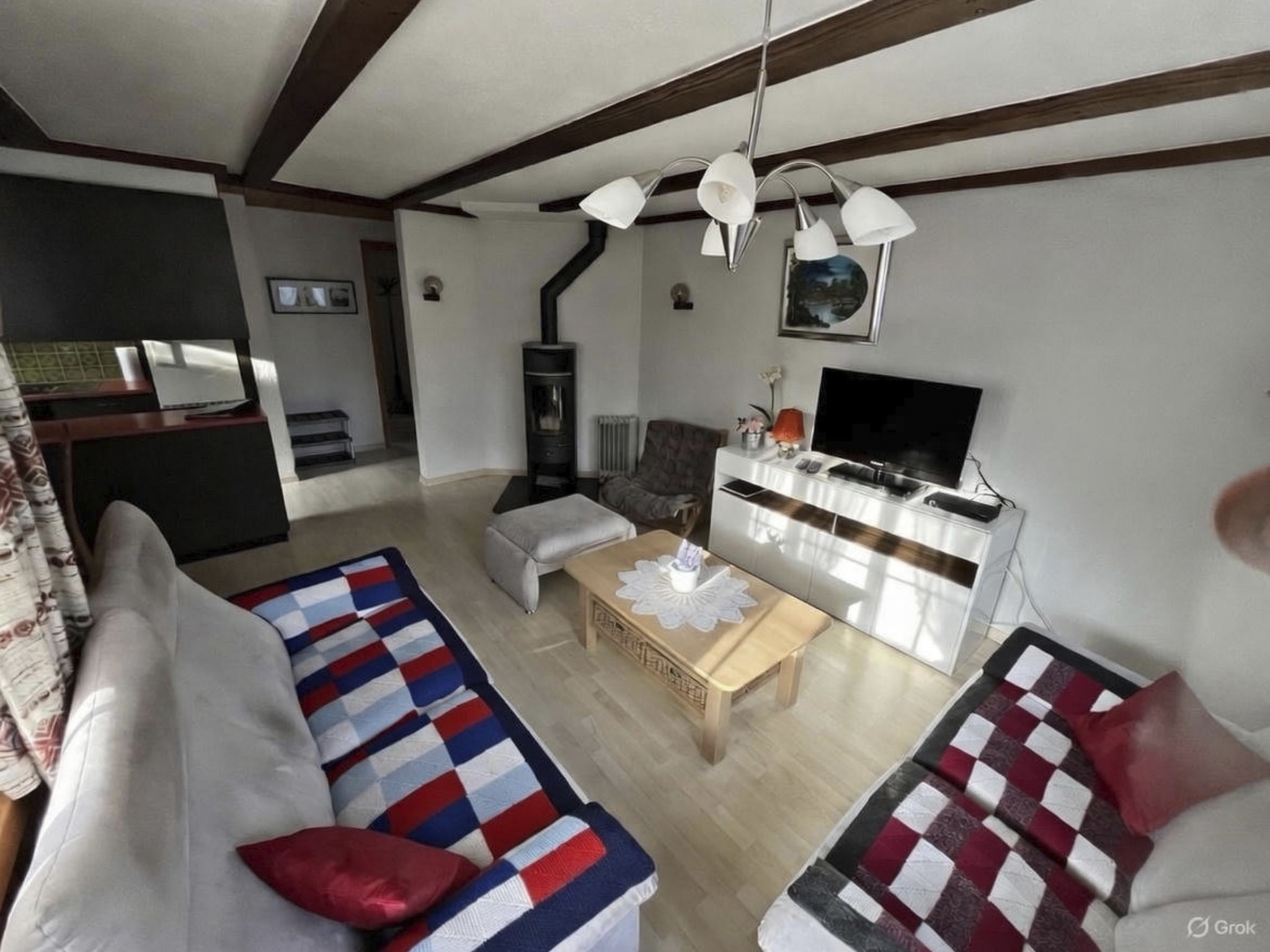 Bärgblick Appartement/Fewo, Bad, WC, 2 Schlafräume 3 Zimmerwohnung - Drinnen