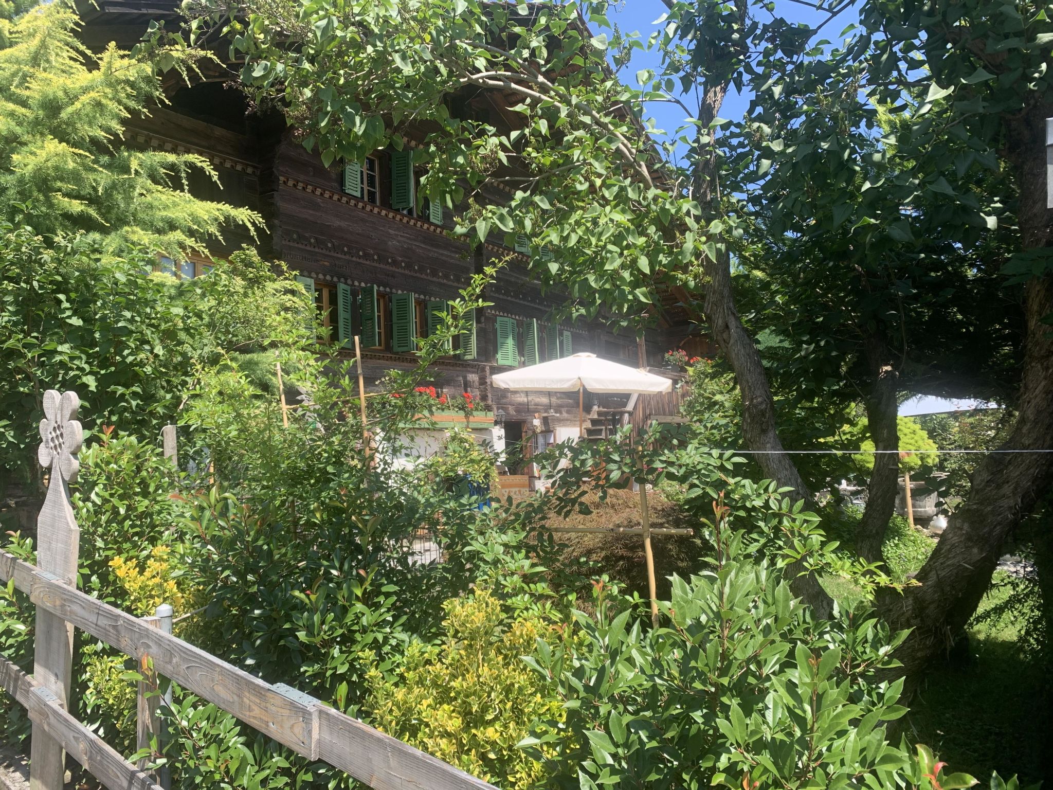 Gartenstudio "Belle Vue" Appartement/Fewo, Bad, WC, 1 Schlafraum - Draußen