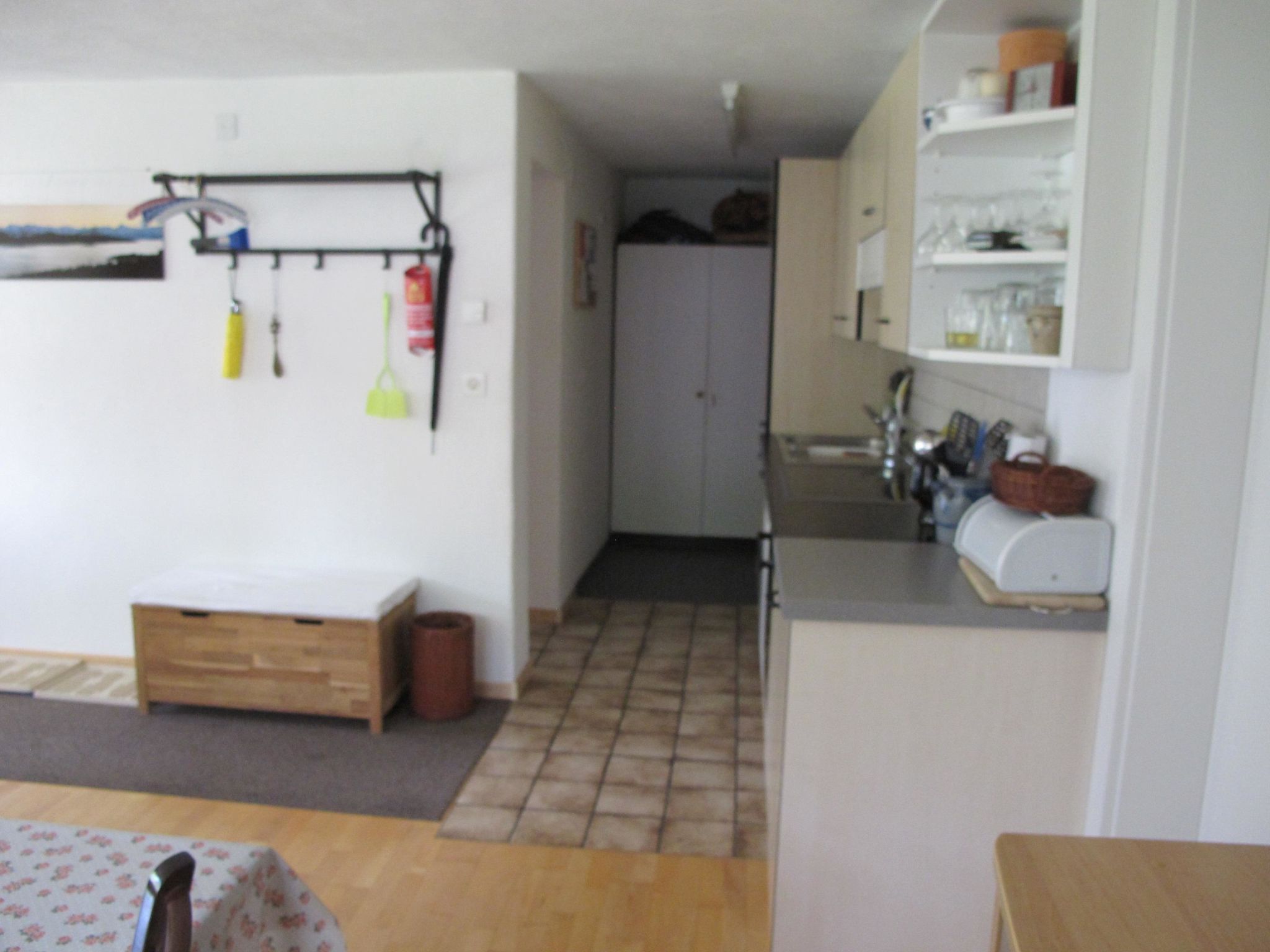 Helene Appartement/Fewo, Dusche, WC, 2 Schlafräume 3-Zimmerwohnung Parterre - Binnen