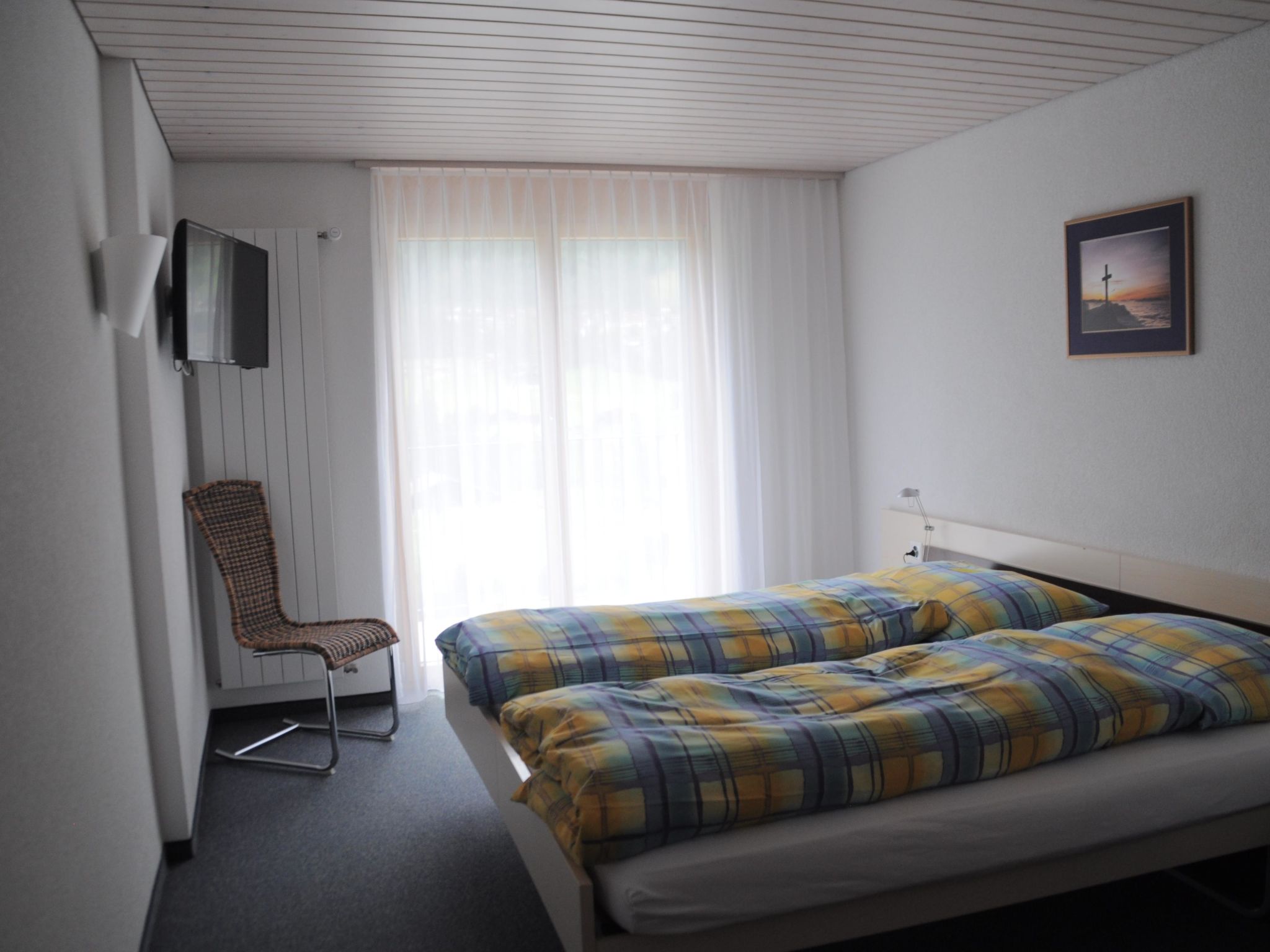 Ferien- und Familienhotel Alpina Doppelzimmer, Dusche, WC, Standard - Drinnen