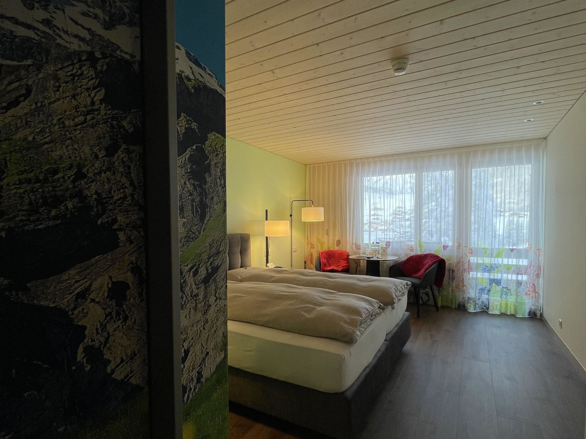 Ferien- und Familienhotel Alpina Doppelzimmer, Dusche, WC, Standard - Draußen