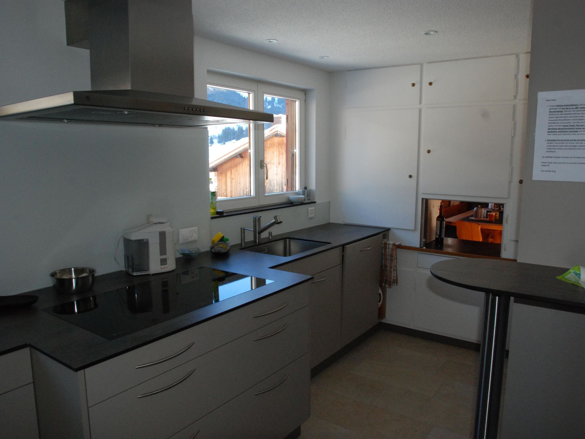 Hubelhüsi Appartement/Fewo, Dusche oder Bad, WC, 4 oder mehr Schlafräume - Binnen