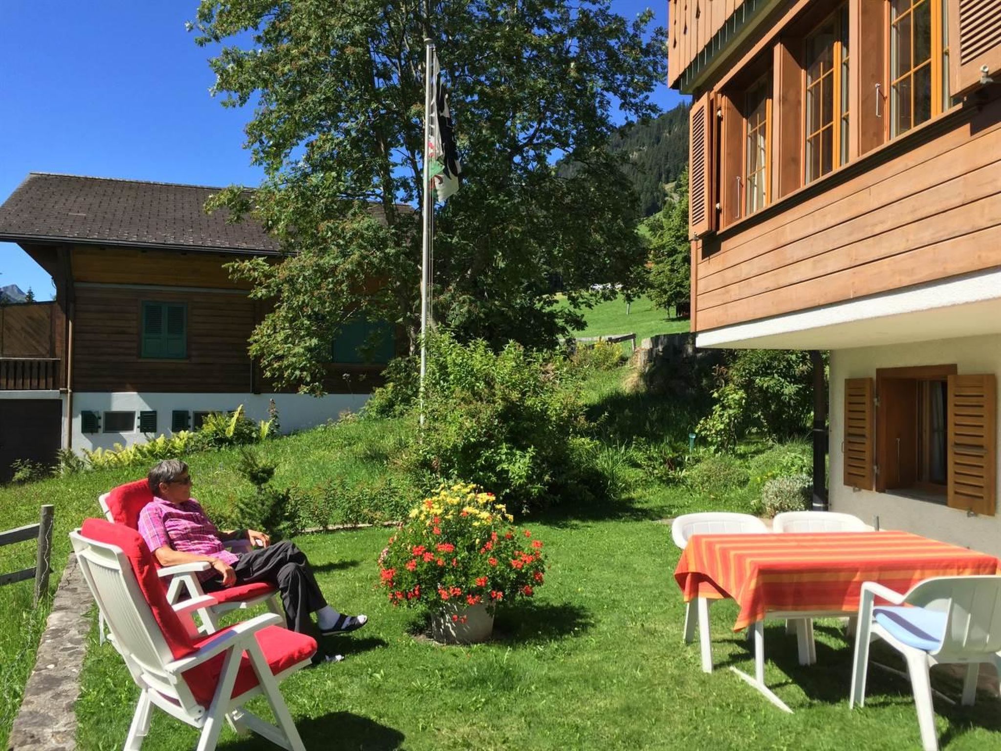 Im Rägeboge Appartement/Fewo, Dusche, WC, 1 Schlafraum - Draußen