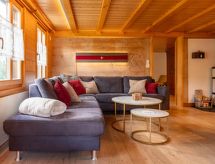 Chalet Rösi: 6-persoons vakantiehuis direct aan de piste in Adelboden - thumbnail 1