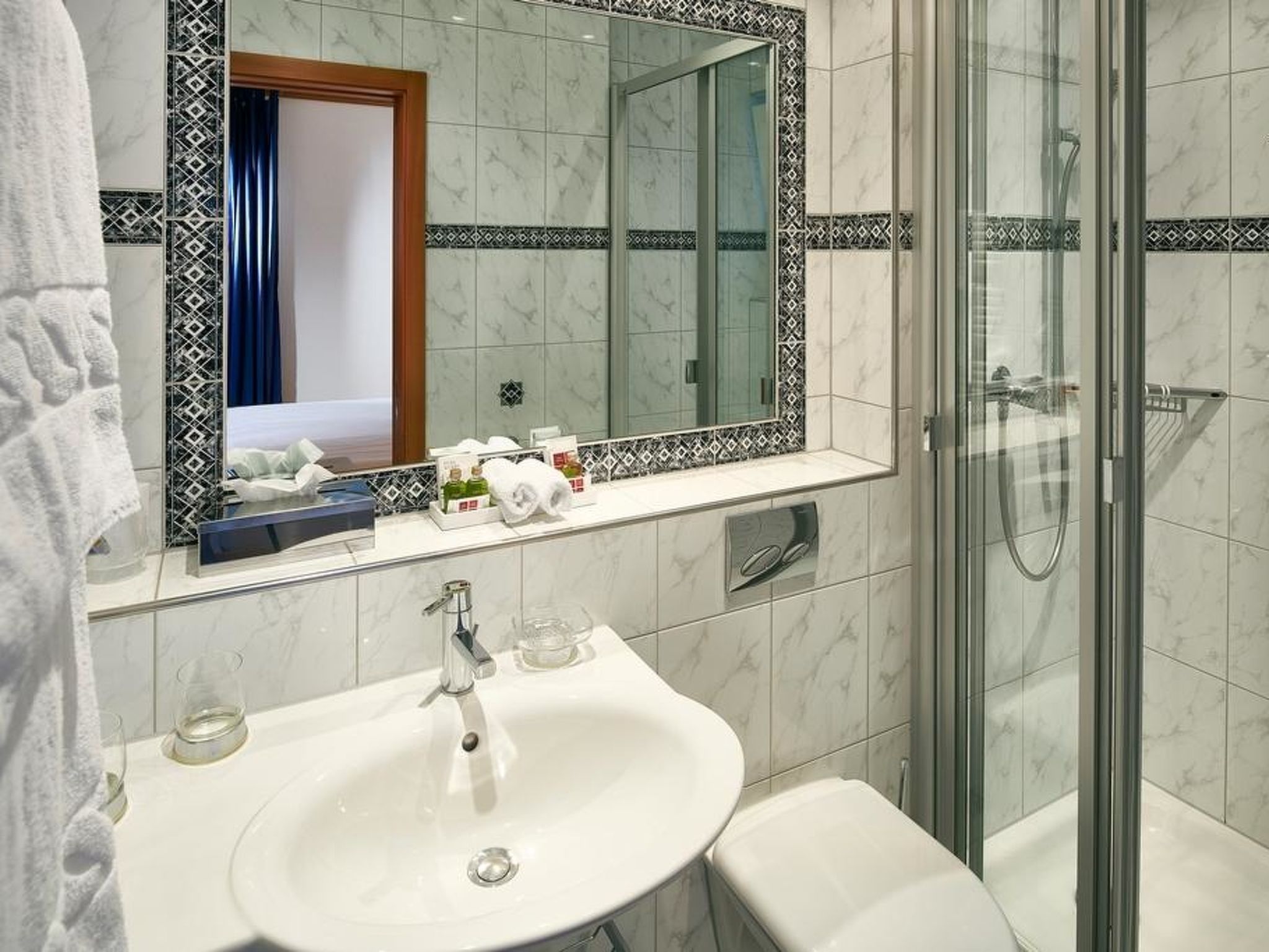 Photo of Hotel Bristol - Relais du Silence Doppelzimmer, Dusche oder Bad, WC, Nord