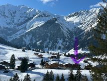Knus chalet-appartement aan de skipiste in Adelboden - thumbnail 5