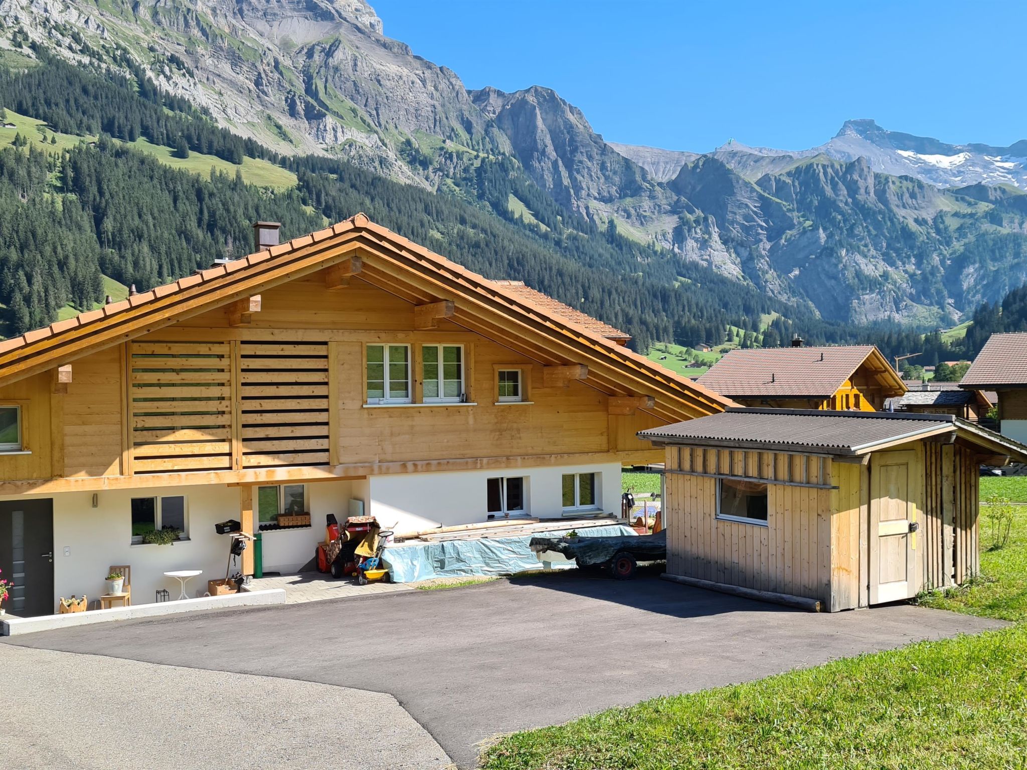 Malolo Appartement/Fewo, Dusche, WC, 1 Schlafraum 2.5 Zimmerwohnung