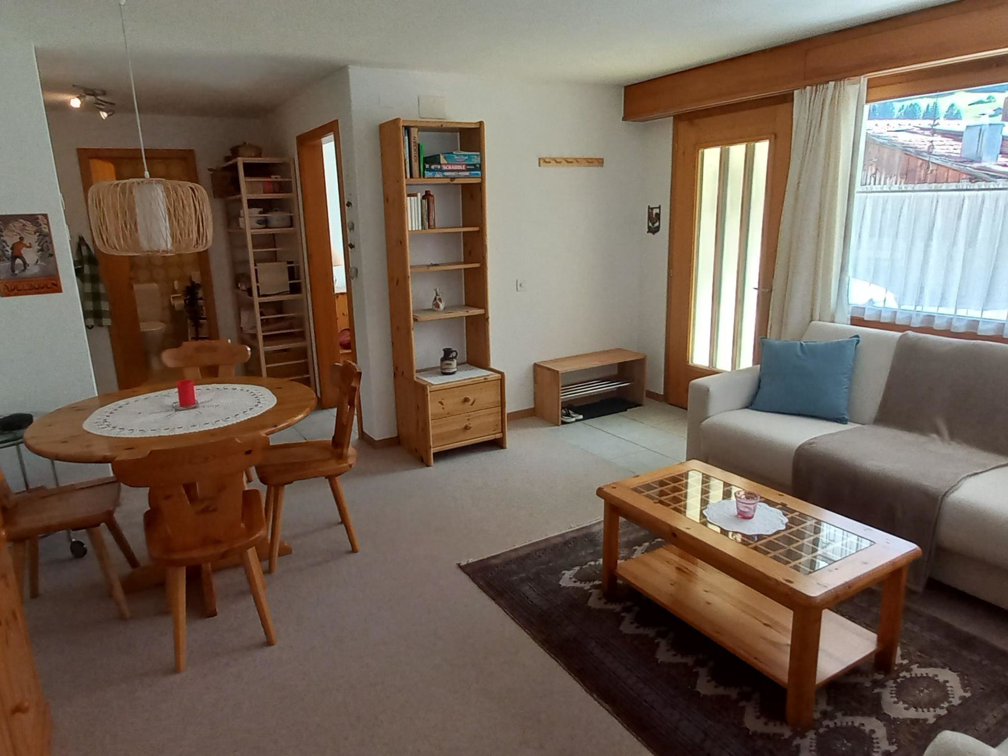 Chalet Delphin Appartement/Fewo, Bad, WC, 1 Schlafraum 2-Zimmerwohnung - Dedans