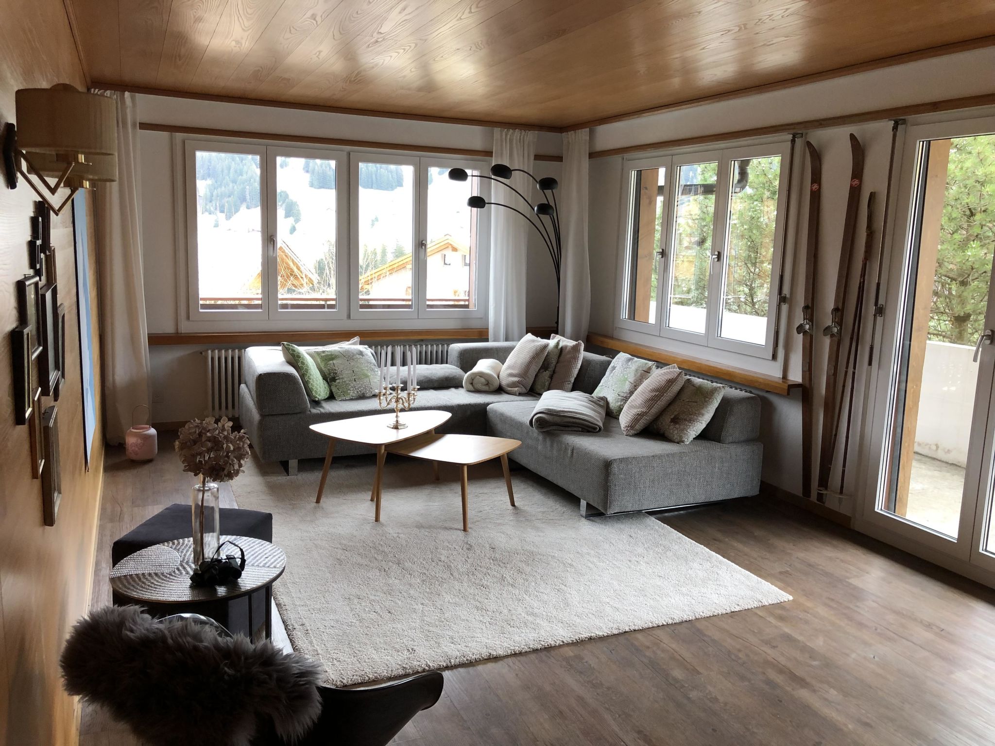 Akalei Appartement/Fewo, Dusche, WC, 3 Schlafräume 4.5-Zimmerwohnung