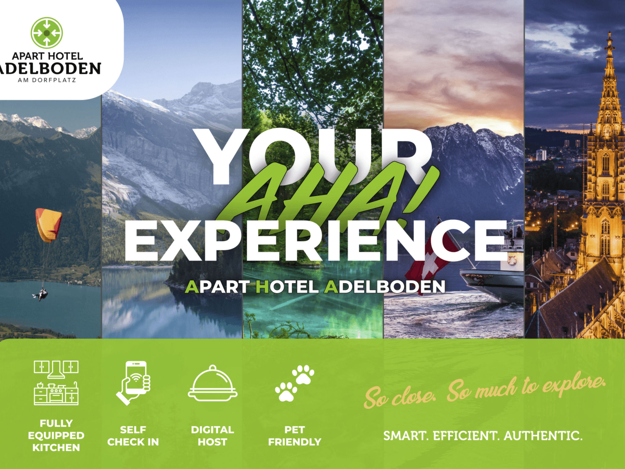 Apart Hotel Adelboden am Dorfplatz Appartement/Fewo, Dusche, WC - Buiten