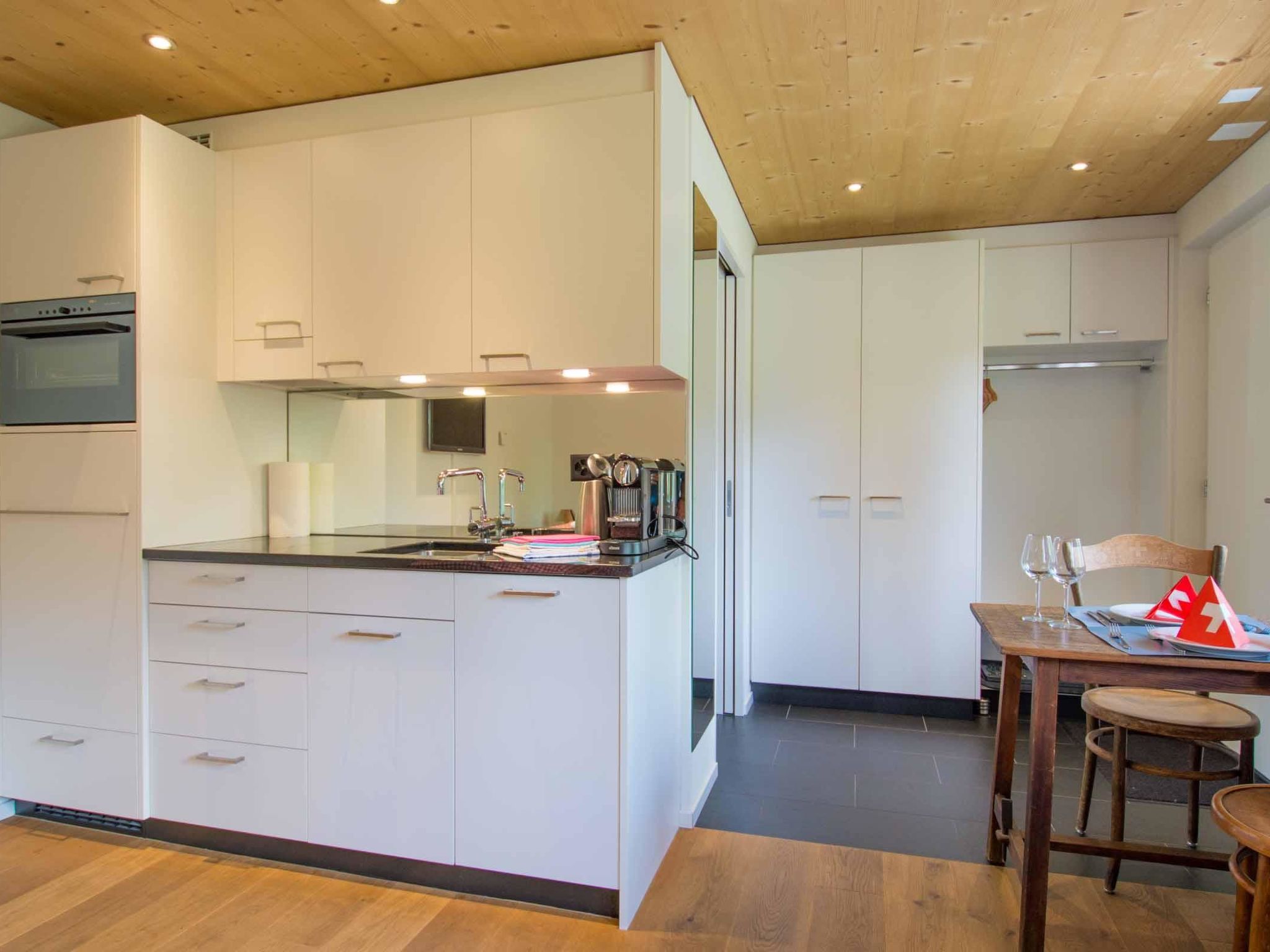 Studio Riseten Appartement/Fewo, Dusche, WC, 1 Schlafraum 1-Zimmerwohnung