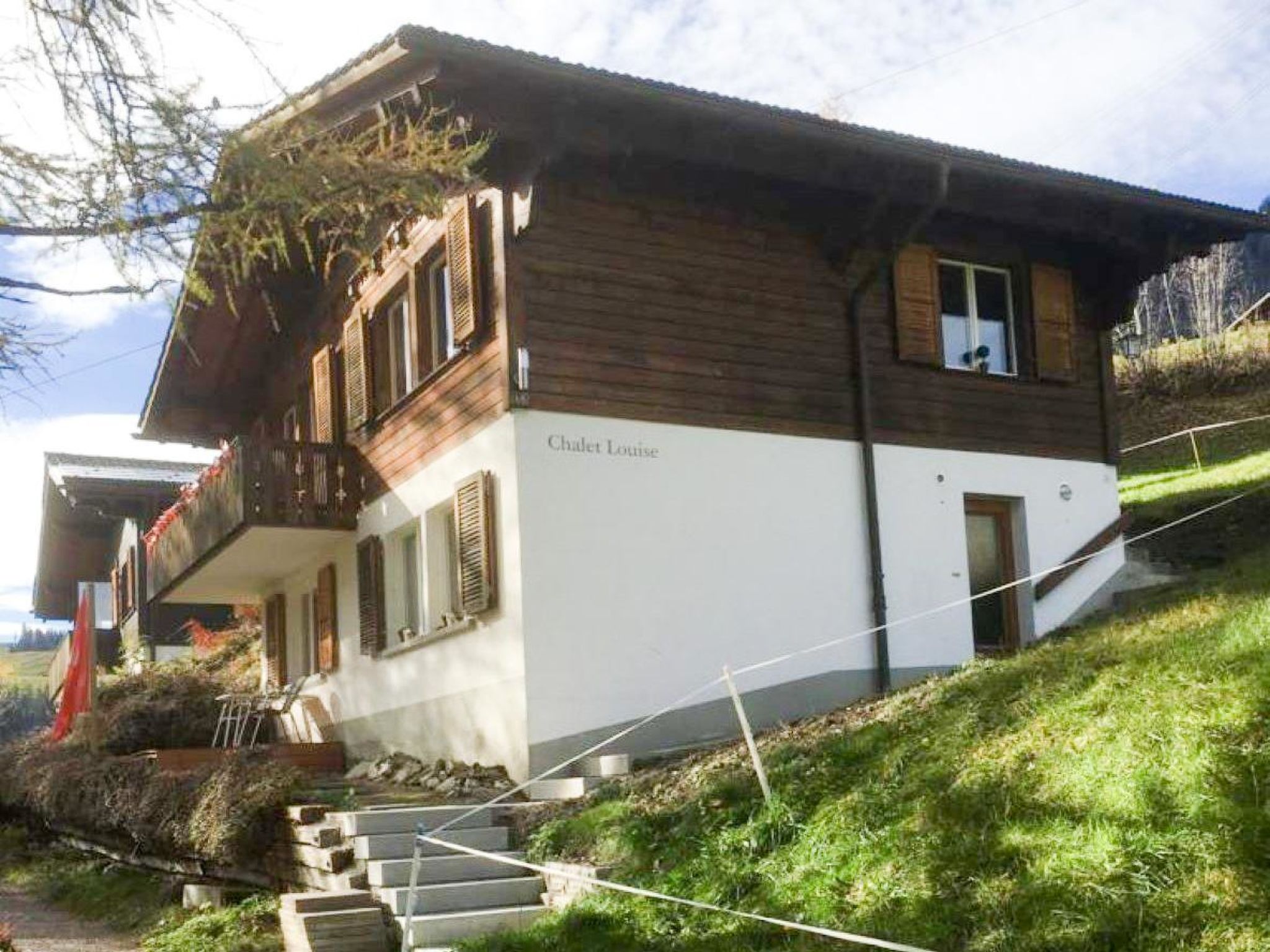 Chalet Louise Appartement/Fewo, Dusche, WC, 1 Schlafraum 2-Zimmerwohnung