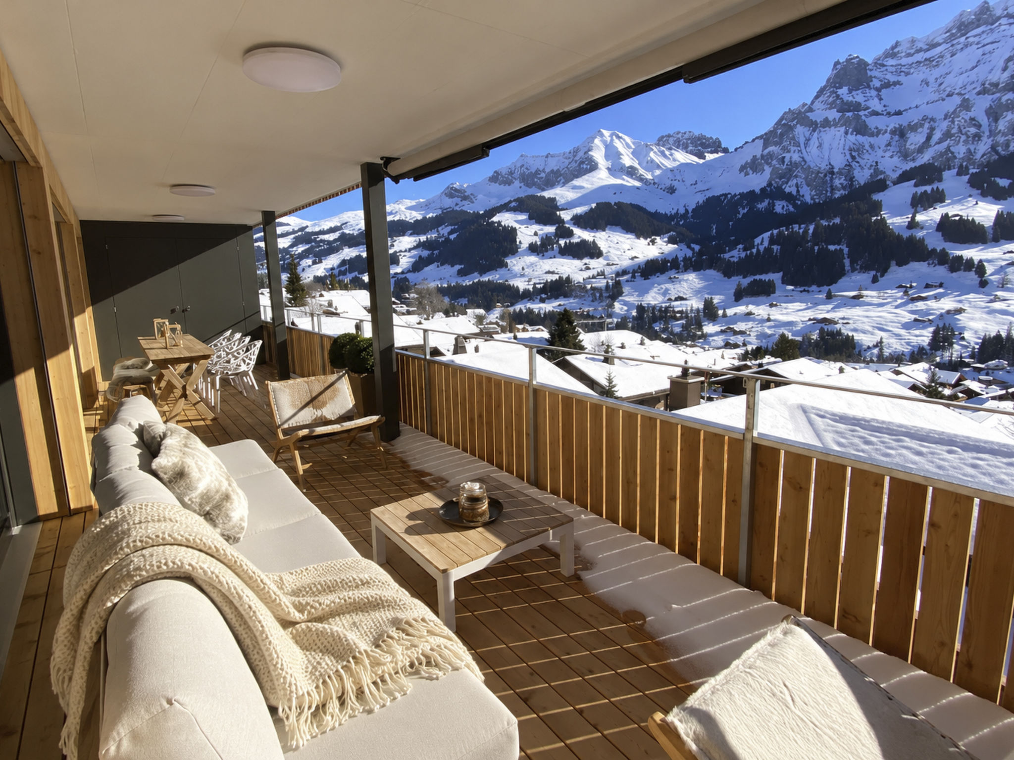 Alpenrose Appartement/Fewo, Bad, WC, 3 Schlafräume 4-Zimmerwohnung