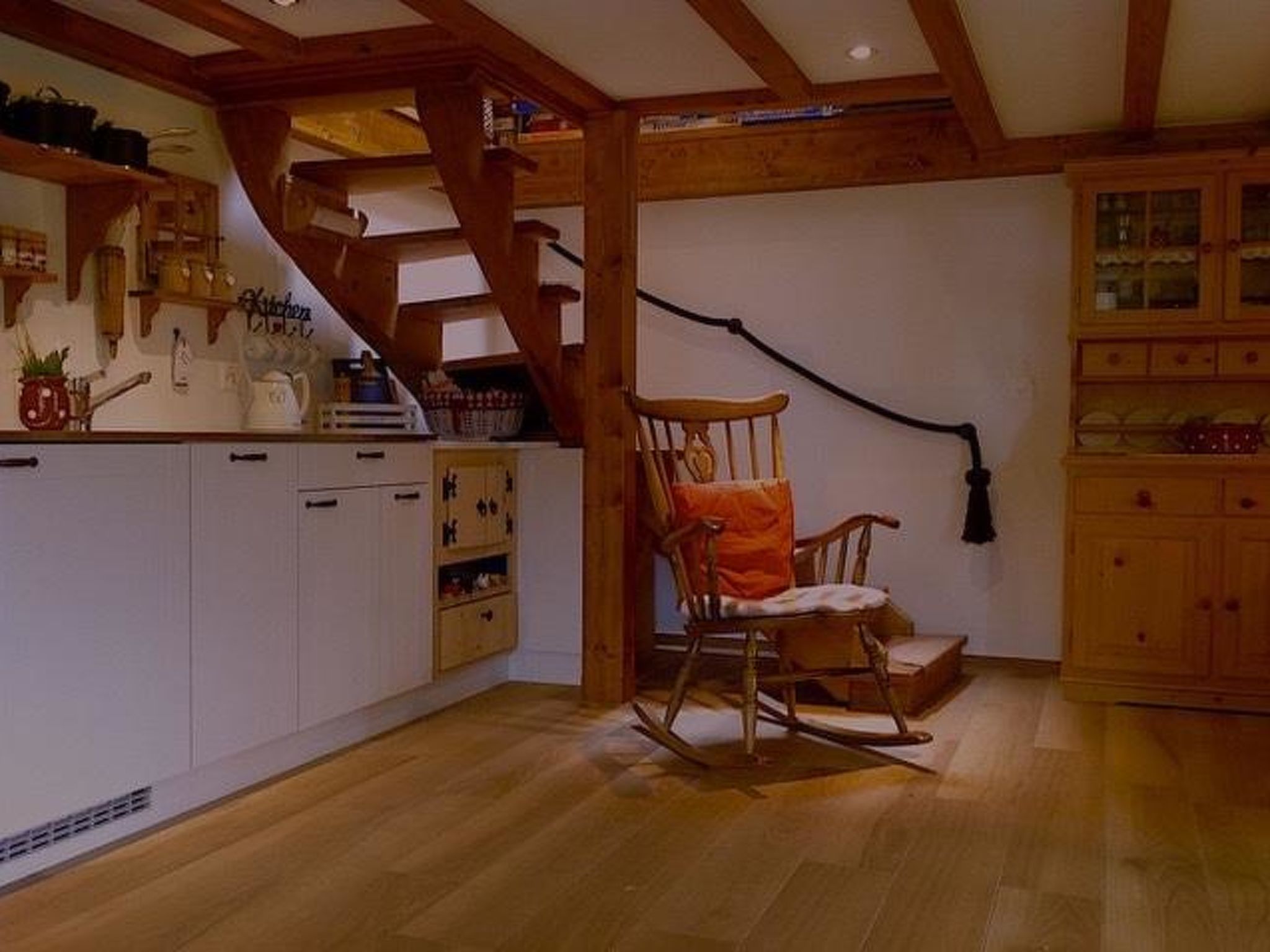 Summerhüsi Ferienhaus, Dusche, WC, 2 Schlafräume 3-Zimmer-Ferienhaus - Drinnen