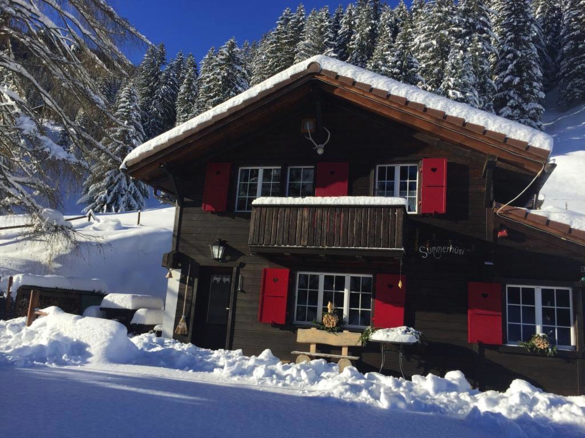 Photo of Summerhüsi Ferienhaus, Dusche, WC, 2 Schlafräume 3-Zimmer-Ferienhaus