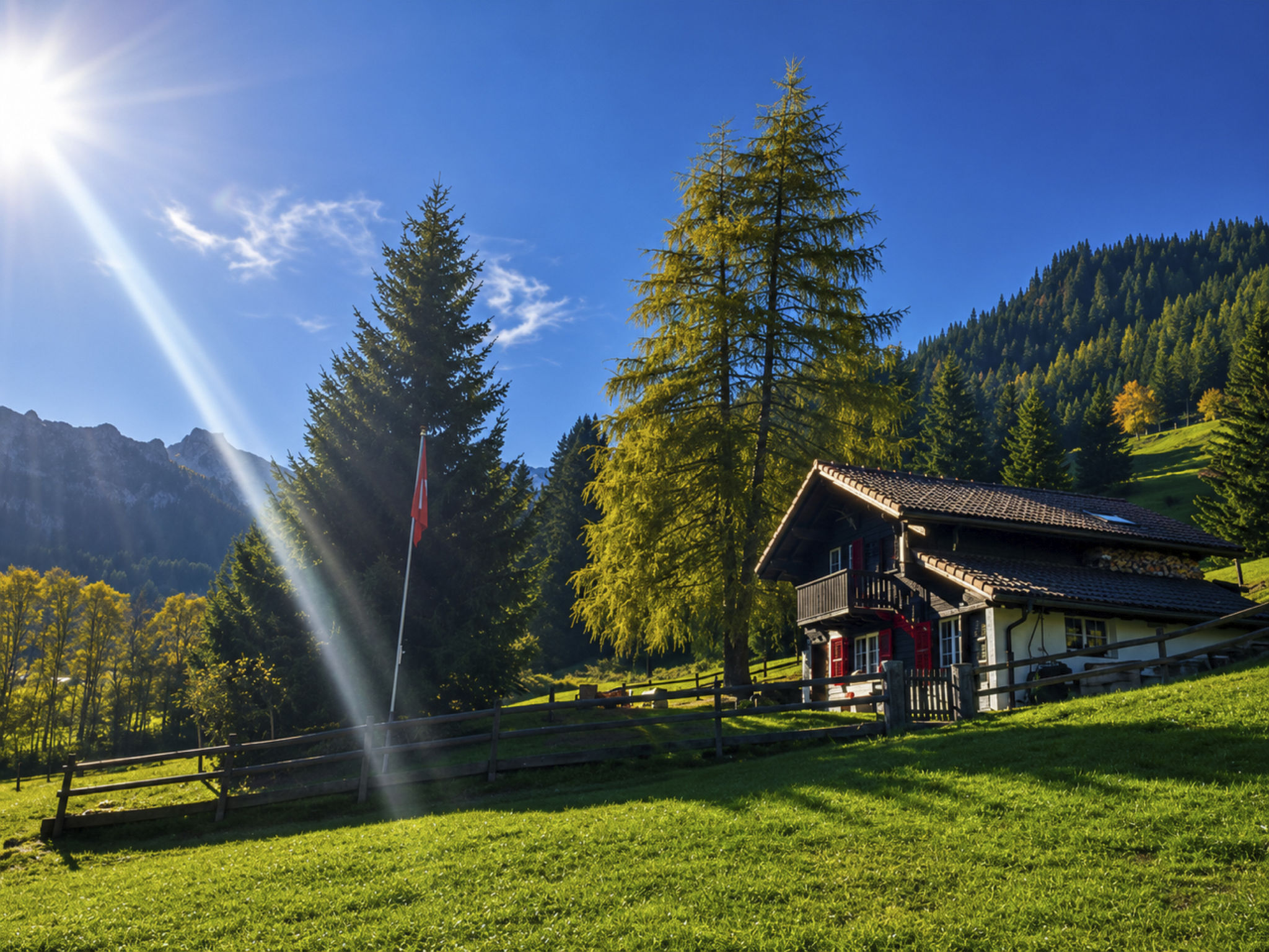 Photo of Summerhüsi Ferienhaus, Dusche, WC, 2 Schlafräume 3-Zimmer-Ferienhaus